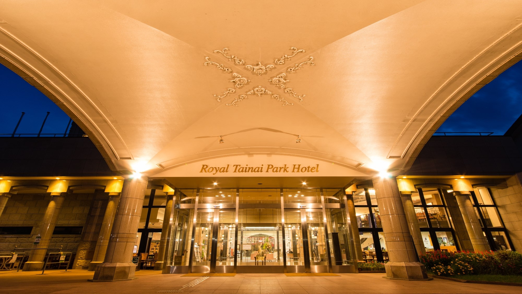 Hotel at night