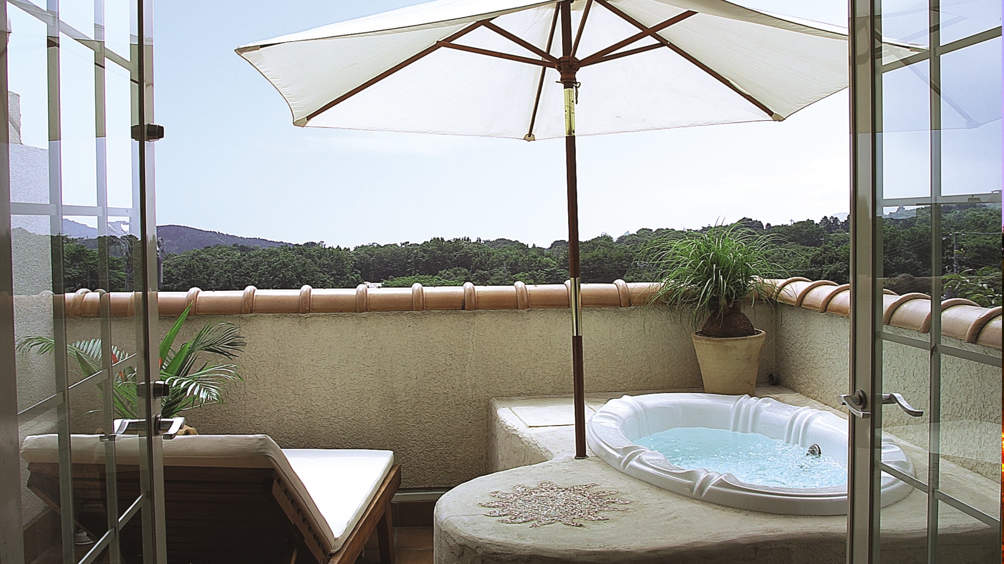Santa Fe Room 56 [Open-air terrace bath]