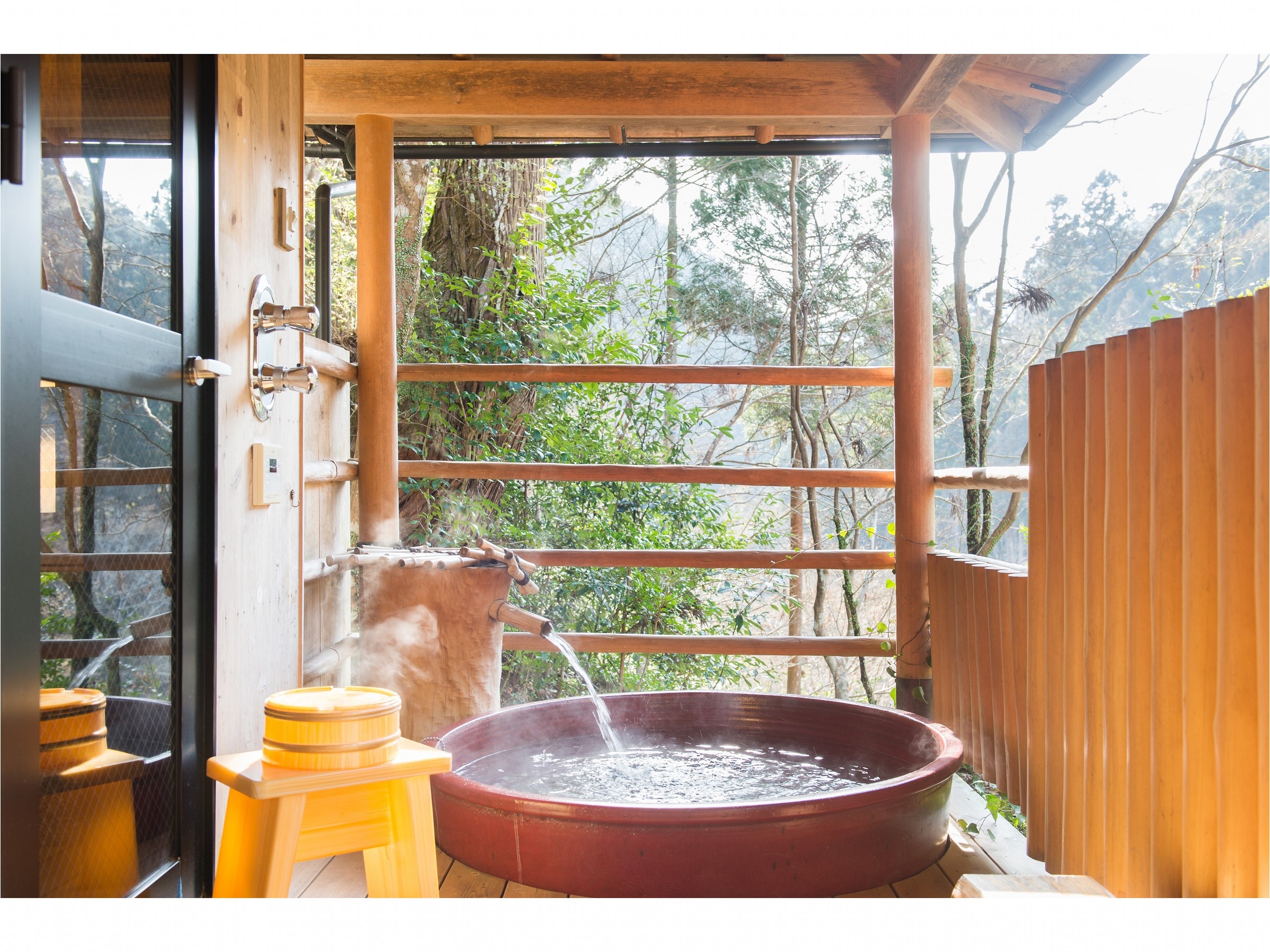 Japanese-Western style detached room with open-air bath [Hototogisu]