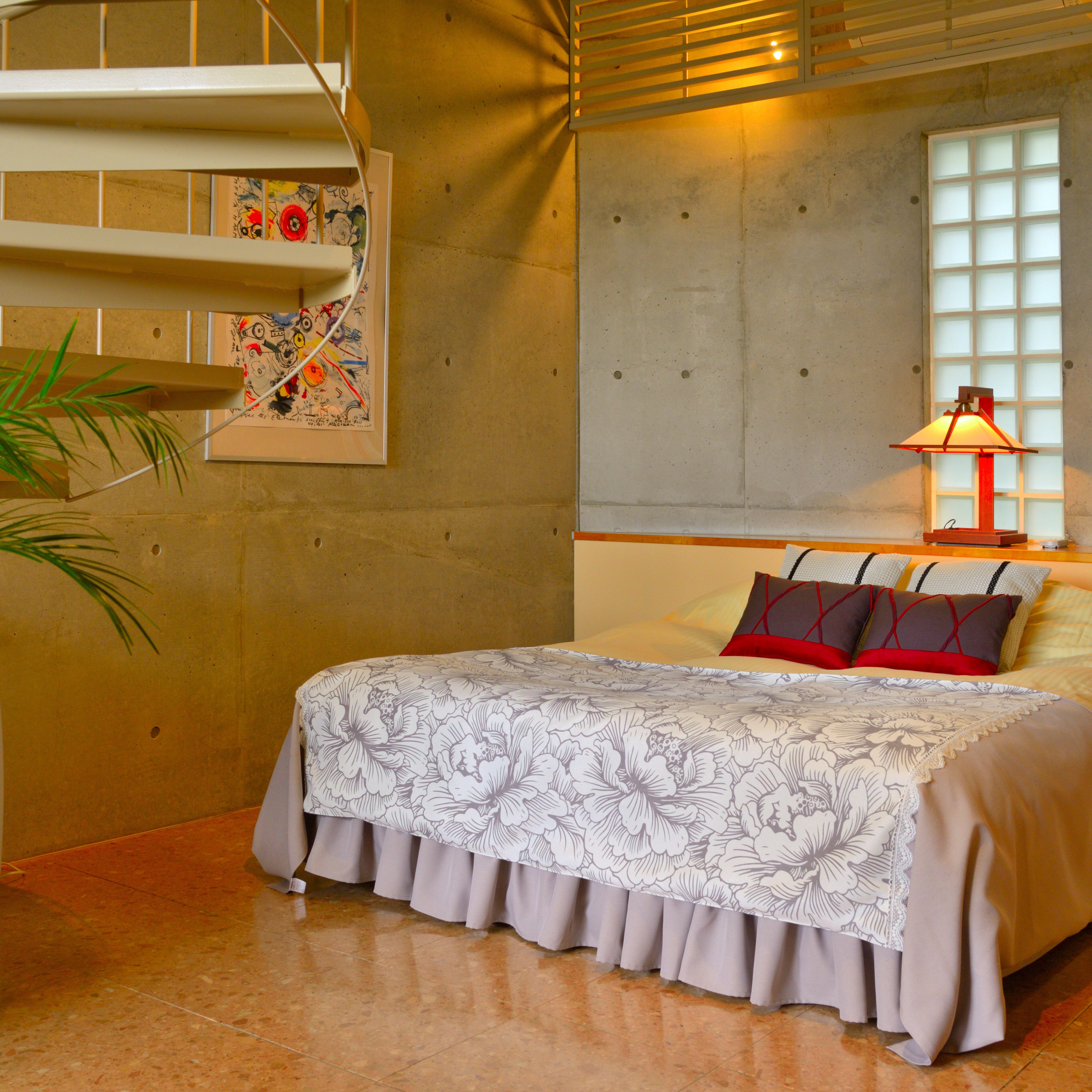 Maisonette building, Room 301, Flaxen