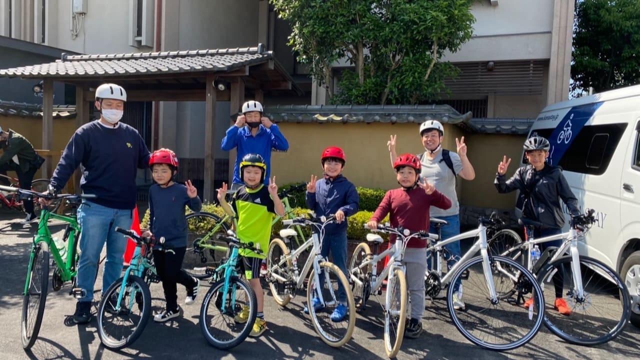 Family Cycling 1