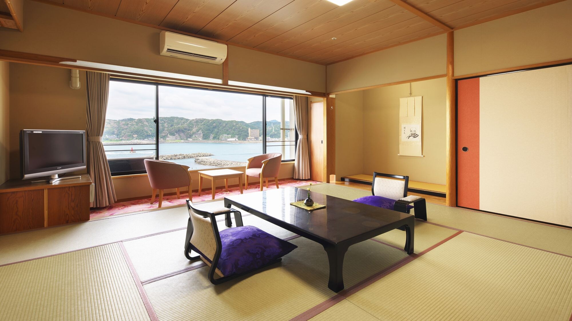  [Kichitei] 海濱日式房間 12.5 榻榻米 <海景> 我們提供溫暖的日式房間類型。