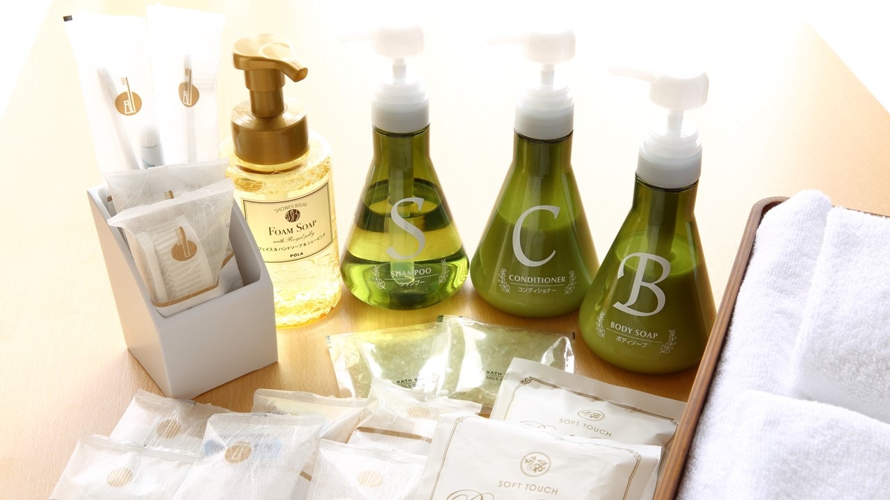 (Semua kamar) Tersedia shampo, conditioner, sabun mandi dan berbagai fasilitas lainnya