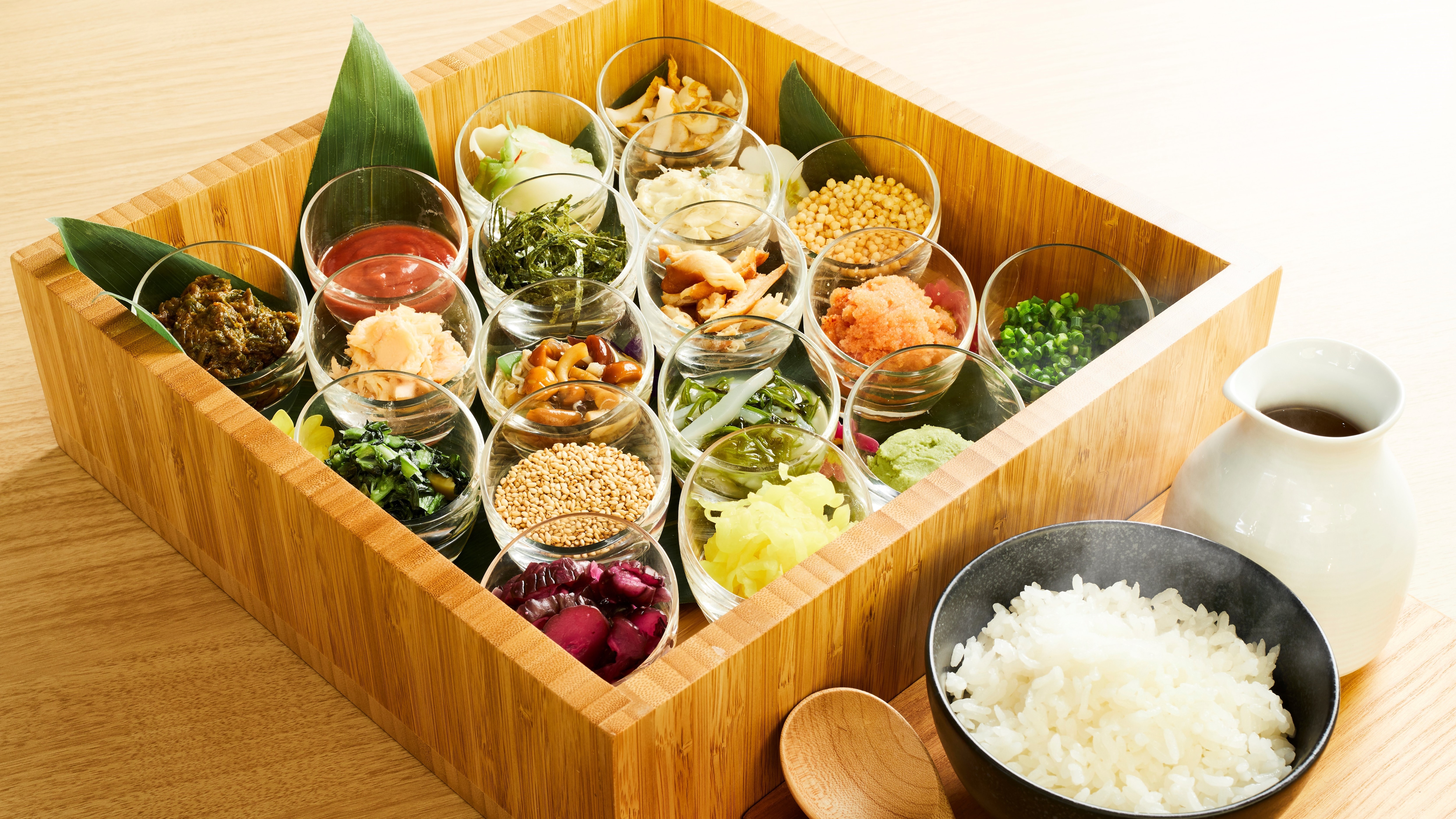 [Ochazuke Viking] As a guest-only service, we offer Ochazuke from 21:00.