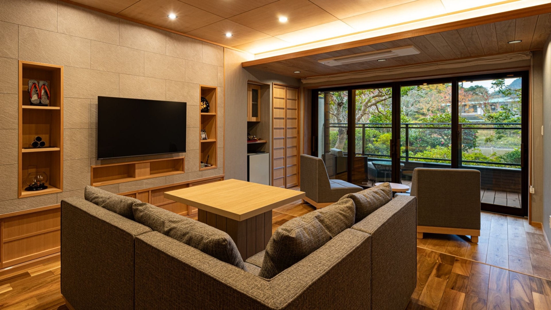 [Maisonette] Suite hai giường đơn có phòng tắm ngoài trời