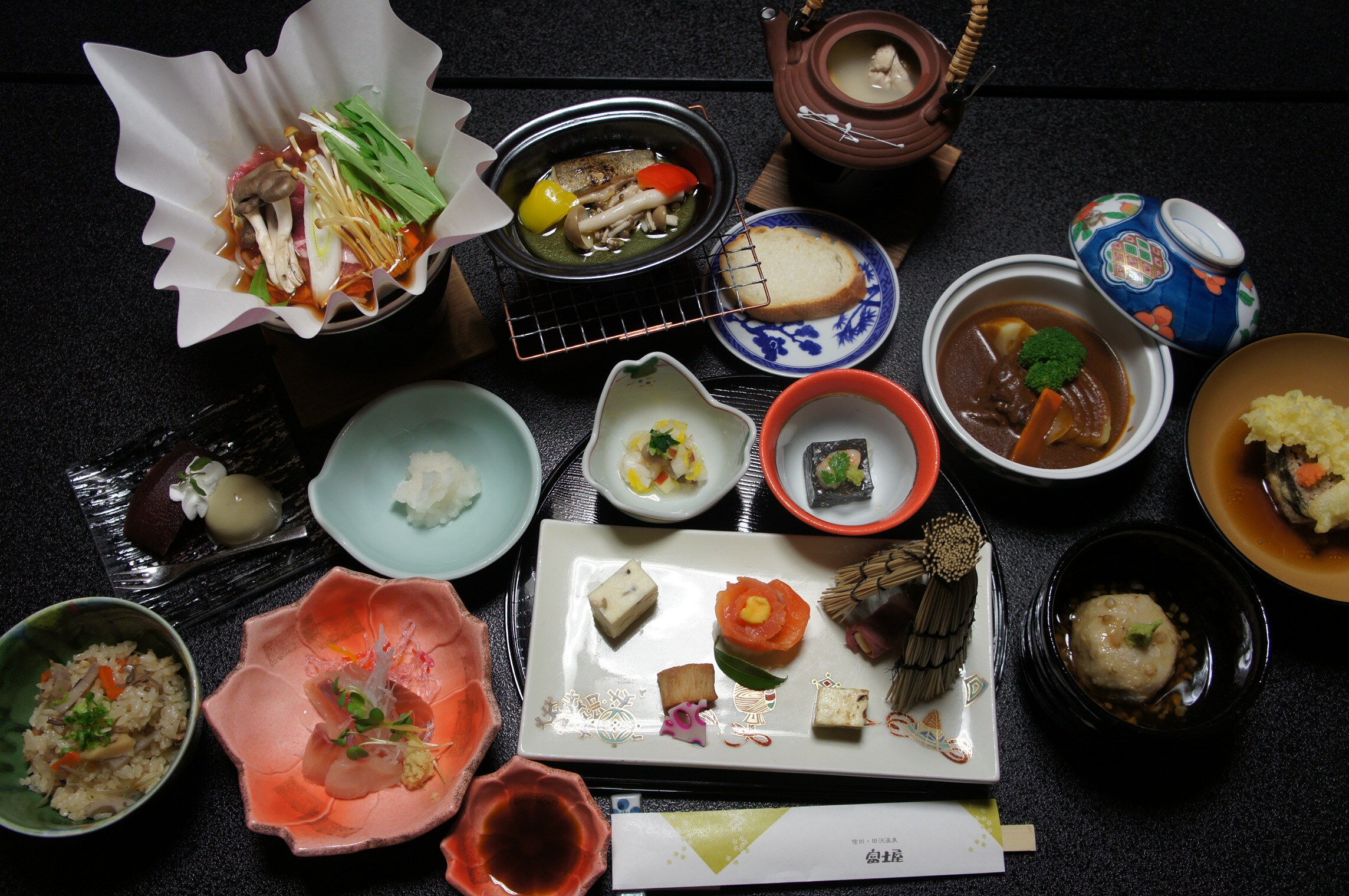 Dinner: In winter, dinner tends to consist of hot dishes.