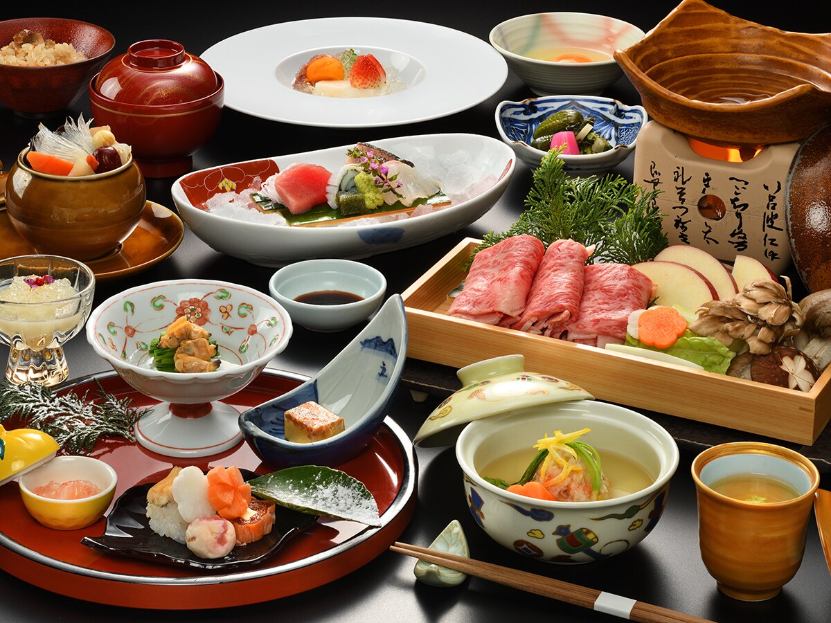 Image of Japanese Black Beef Sukiyaki Kaiseki (Winter 2023)