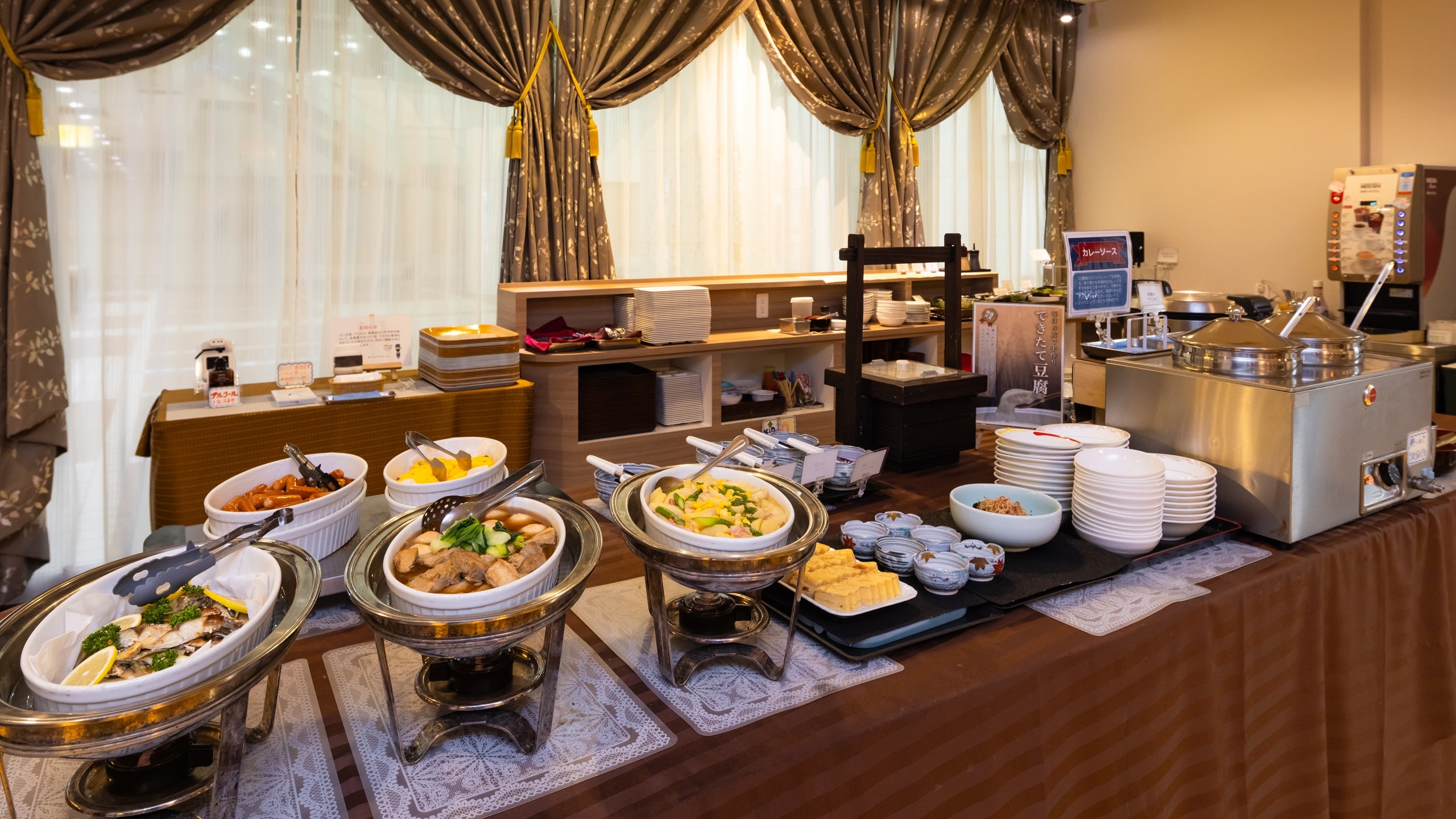 Contoh menu sarapan prasmanan