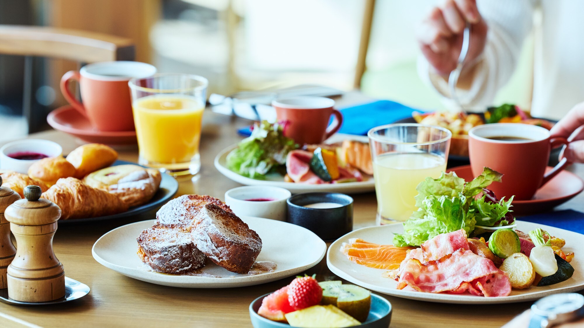 breakfast buffet