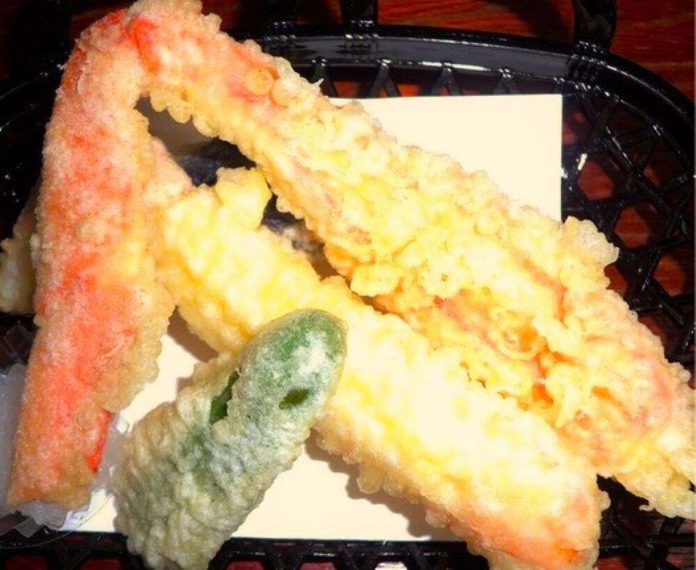 Crab tempura