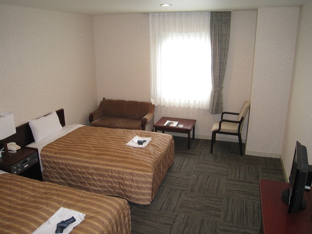 Twin room smoking