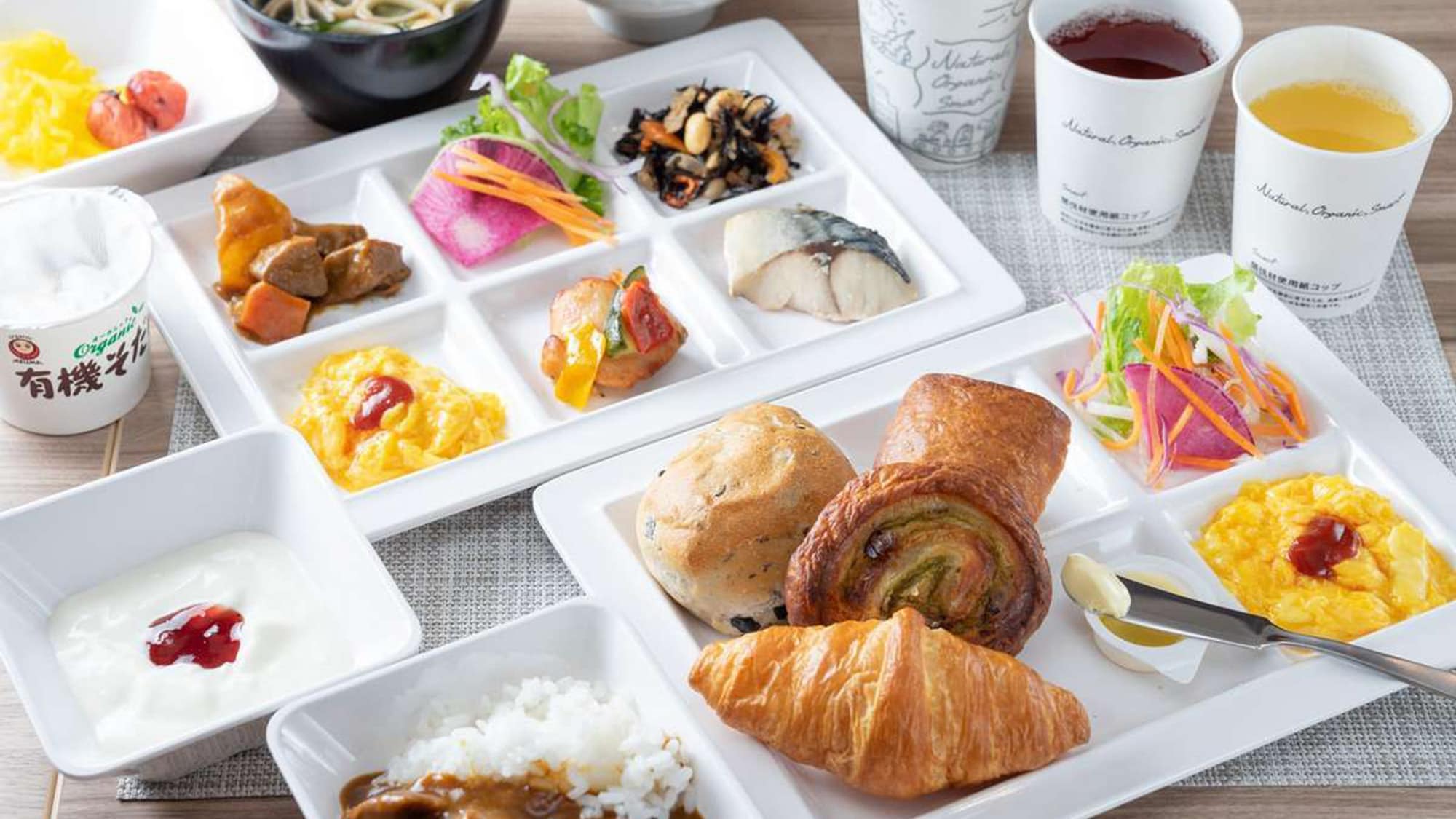 Bữa sáng lành mạnh được phục vụ miễn phí!