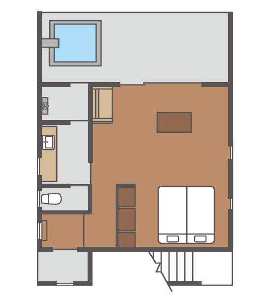 Room on the 1st floor of the 2nd floor _ Floor plan
