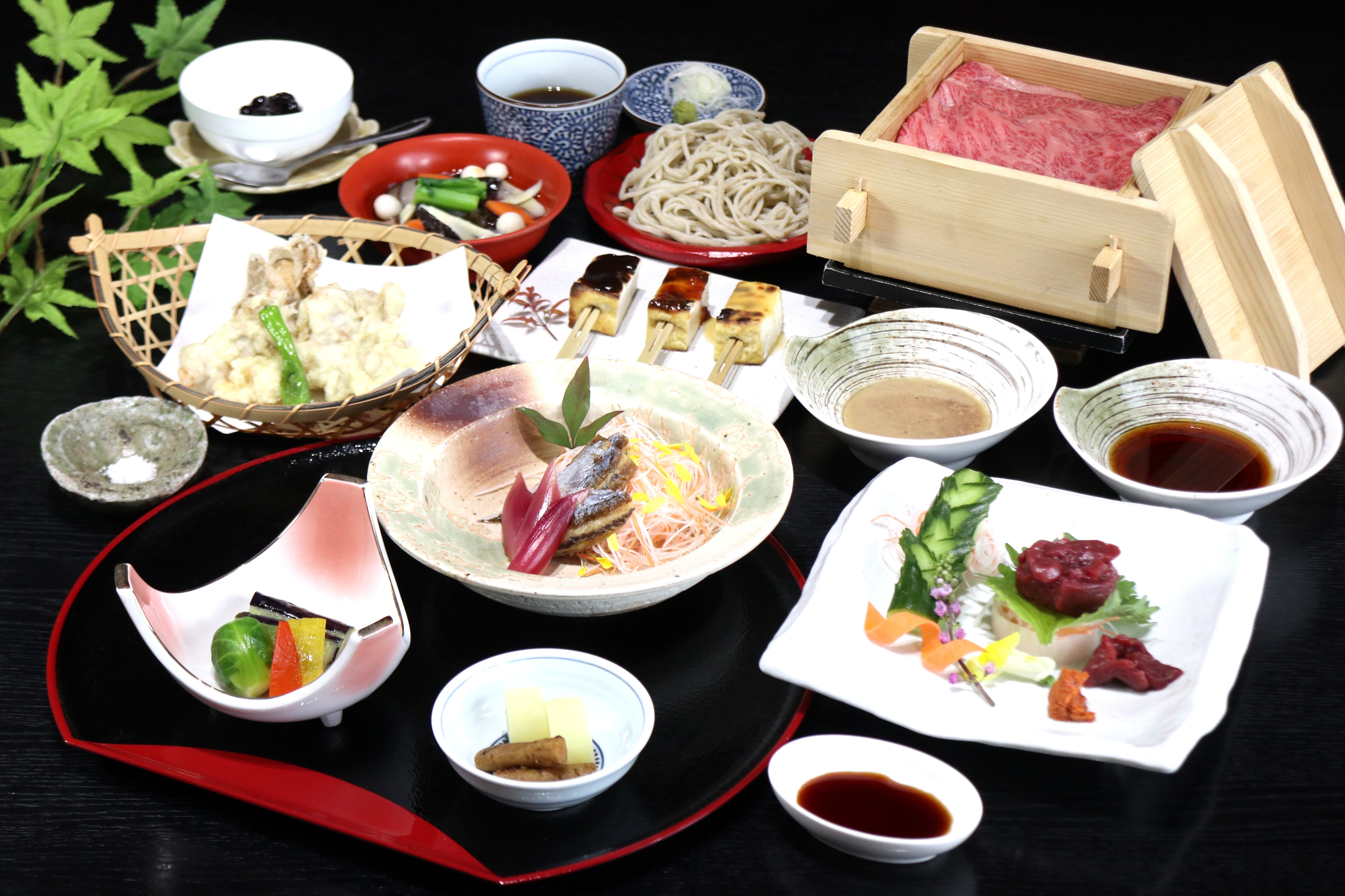 [A feast of local cuisine] Example of dinner