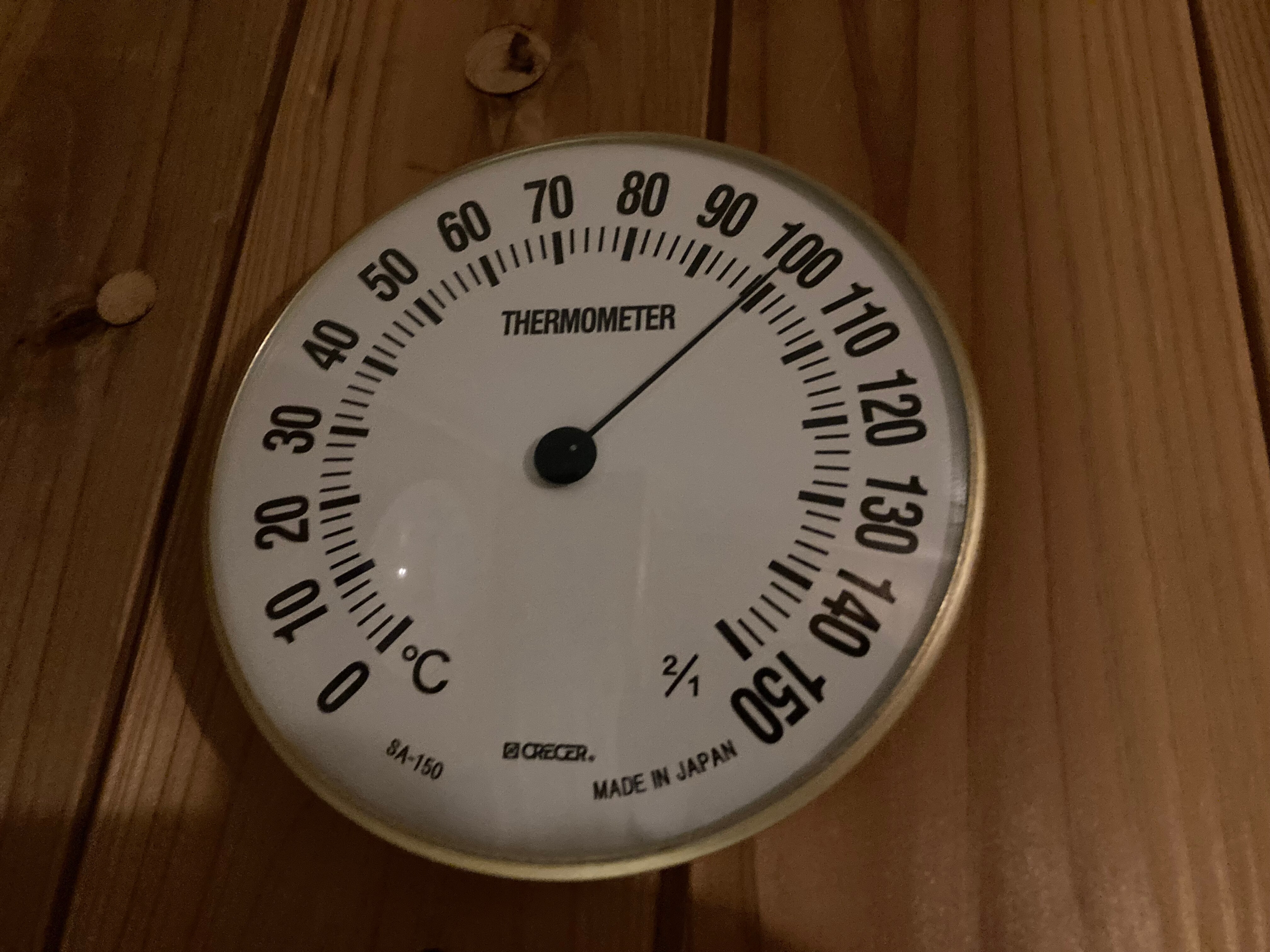 2nd floor sauna