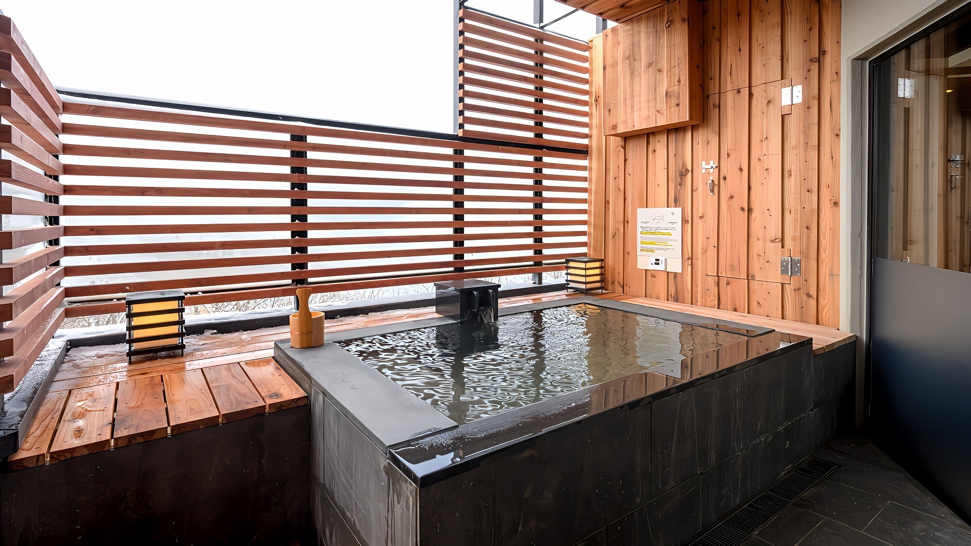 [Annex/Miyabi] Japanese-Western style room with open-air bath/A private open-air bath is provided in the room *For illustrative purposes only