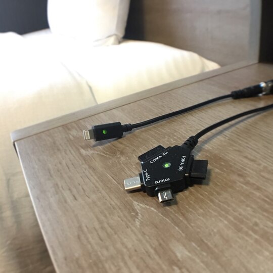 Multi-charger dipasang di semua ruangan
