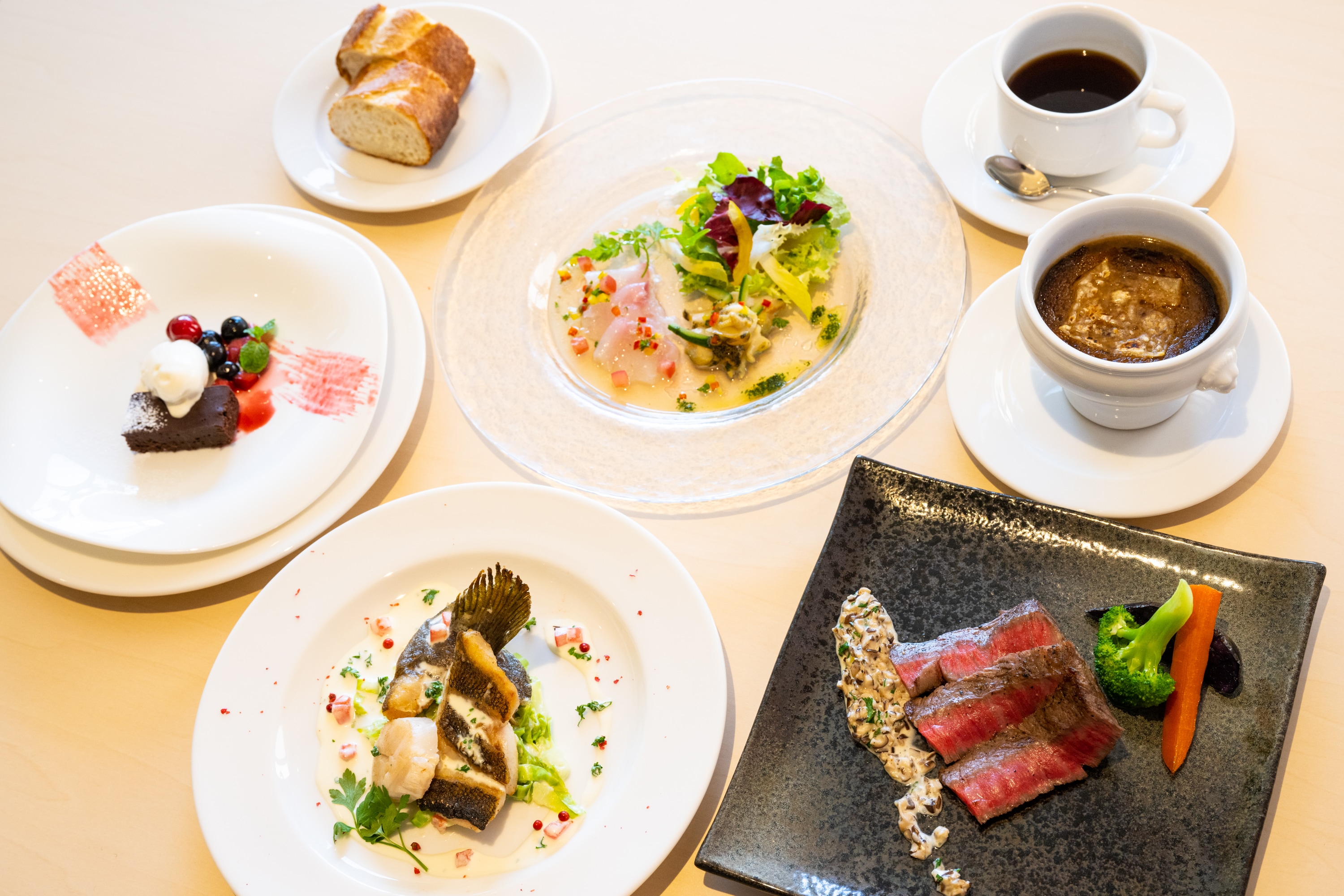 Dinner 5,500 yen course