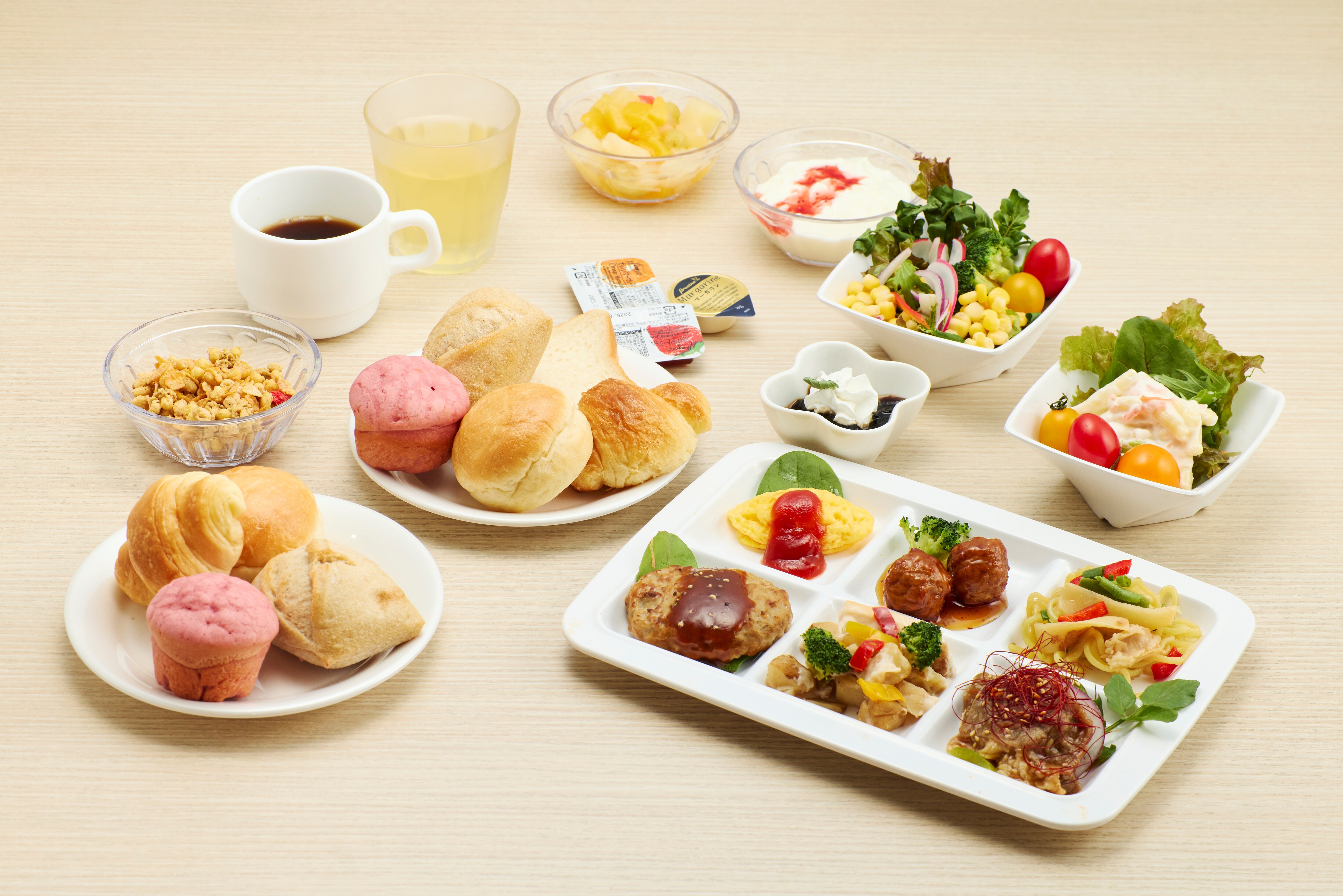 Western food presentation image (all-you-can-eat boiled whitebait)