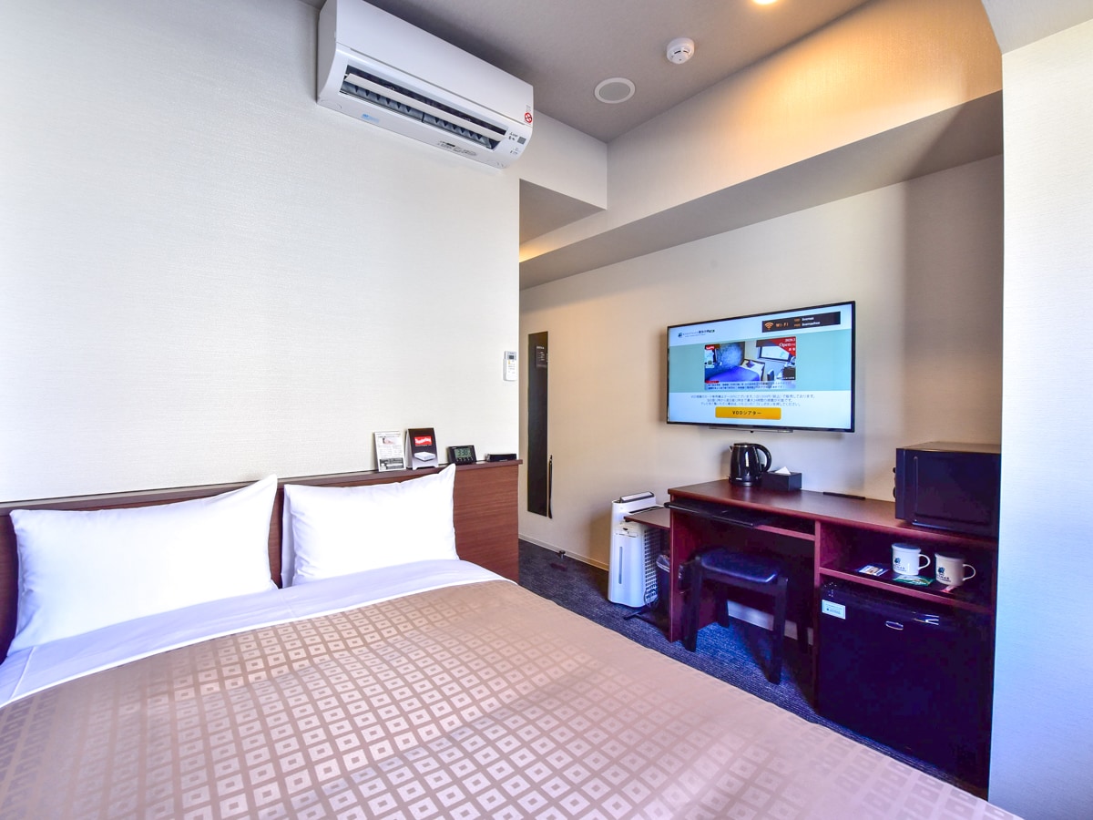 [Single room] Humidified air purifier & microwave oven & wi-fi equipped ♪ "Slumberland bed" adopted