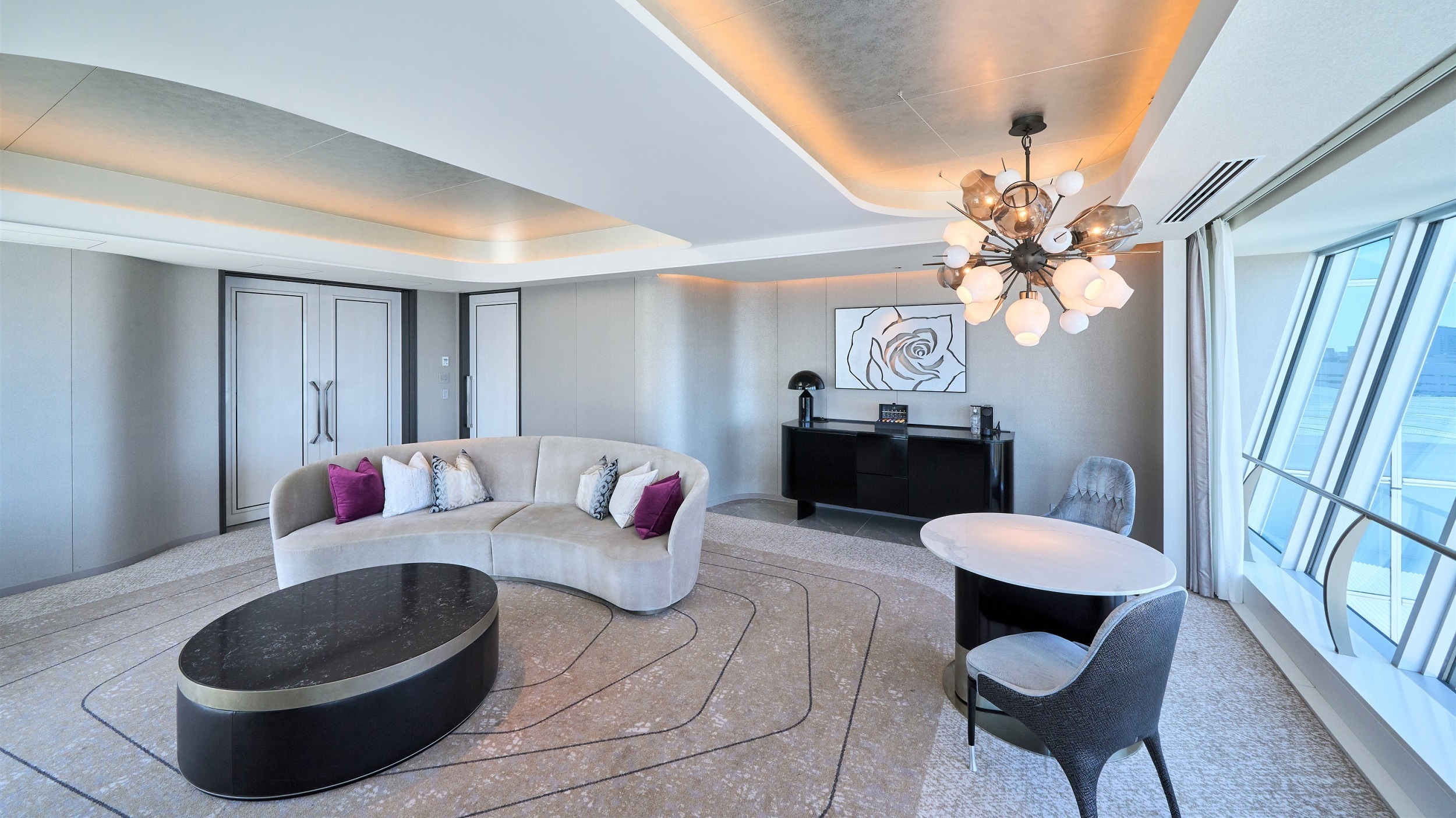 거실 (더 카하라 스위트 트윈)