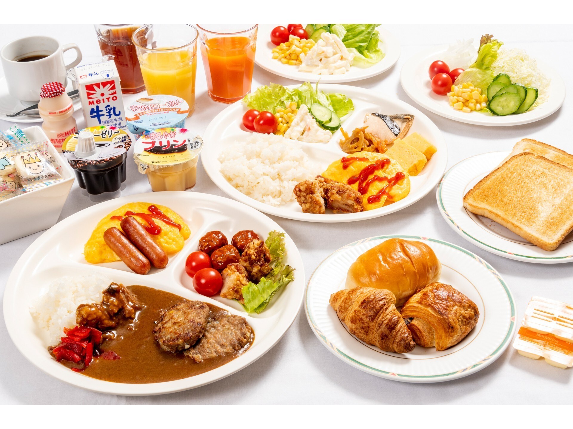Breakfast: Arrangement example