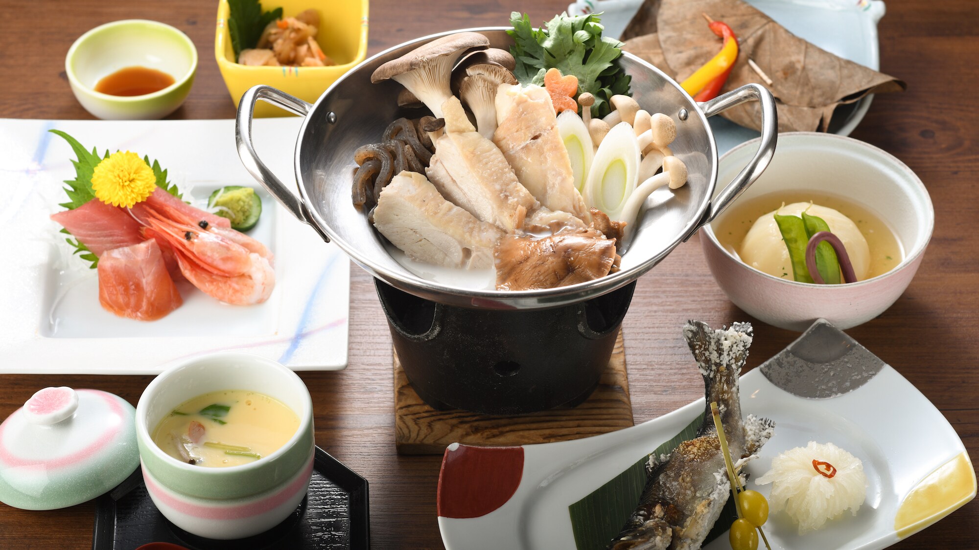 Convincing "Sakura Course" * Example of cooking