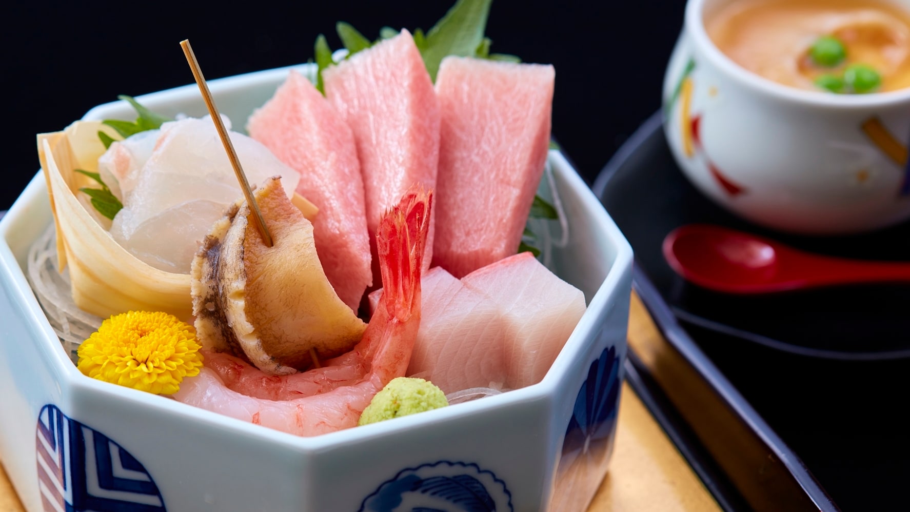 [Gourmet banquet course]