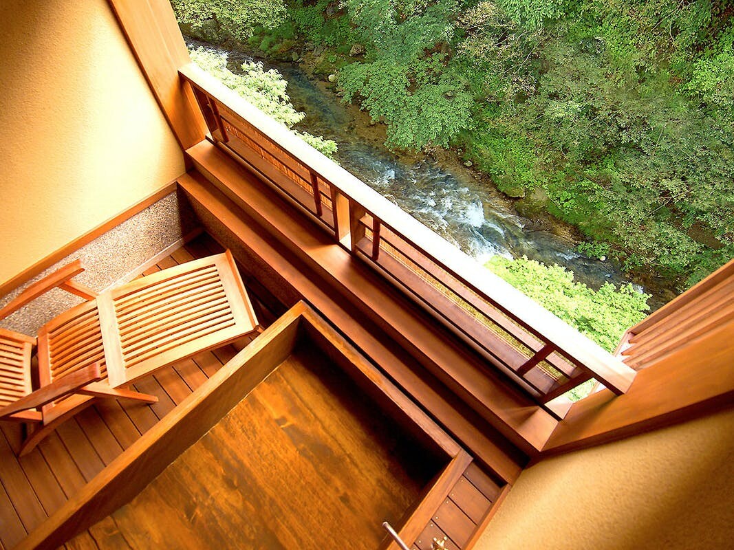 Japanese-style room with open-air bath "Zao no Ma"