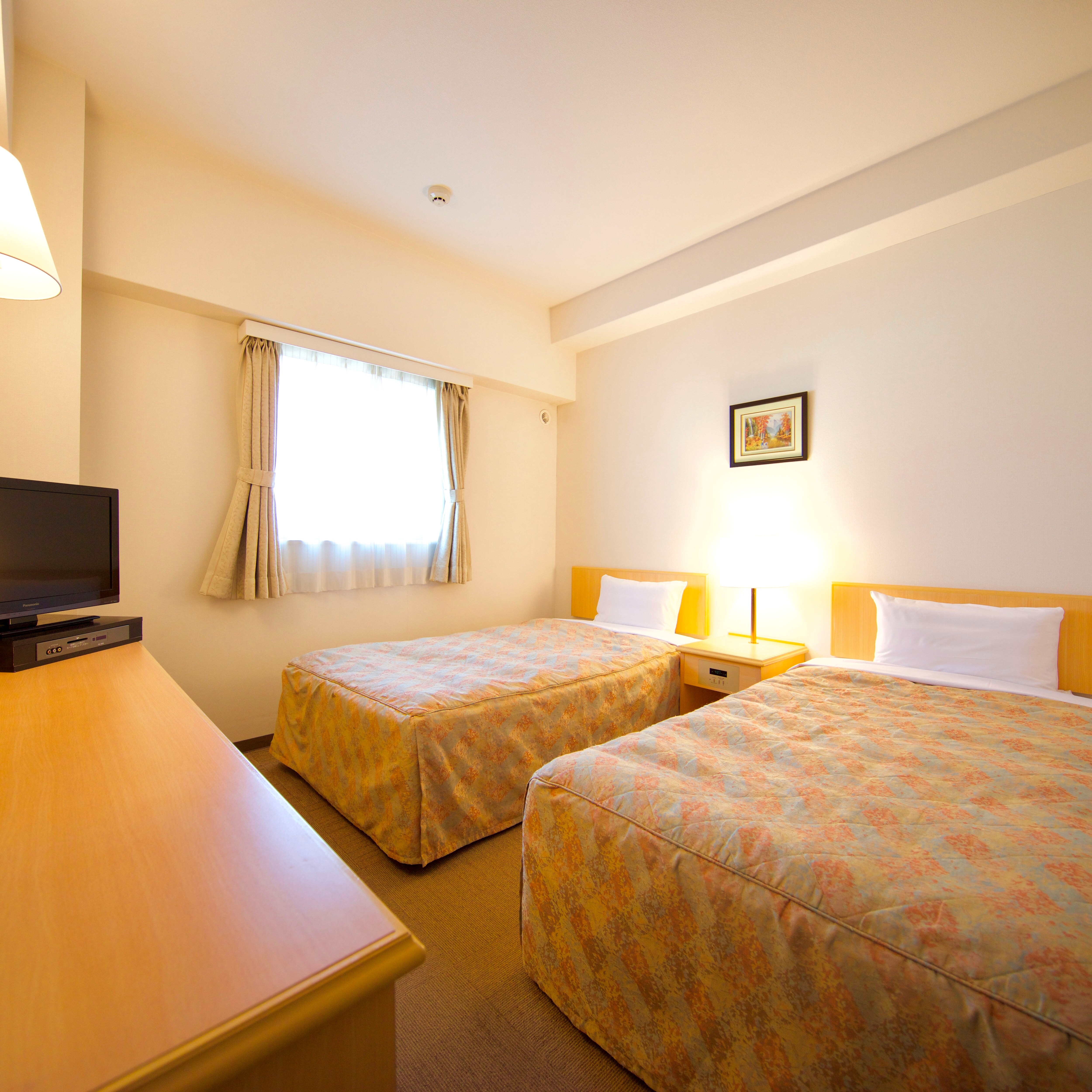 Twin room * Popular with families ☆ Twin room 14 square meters 100 cm & times; 195 cm