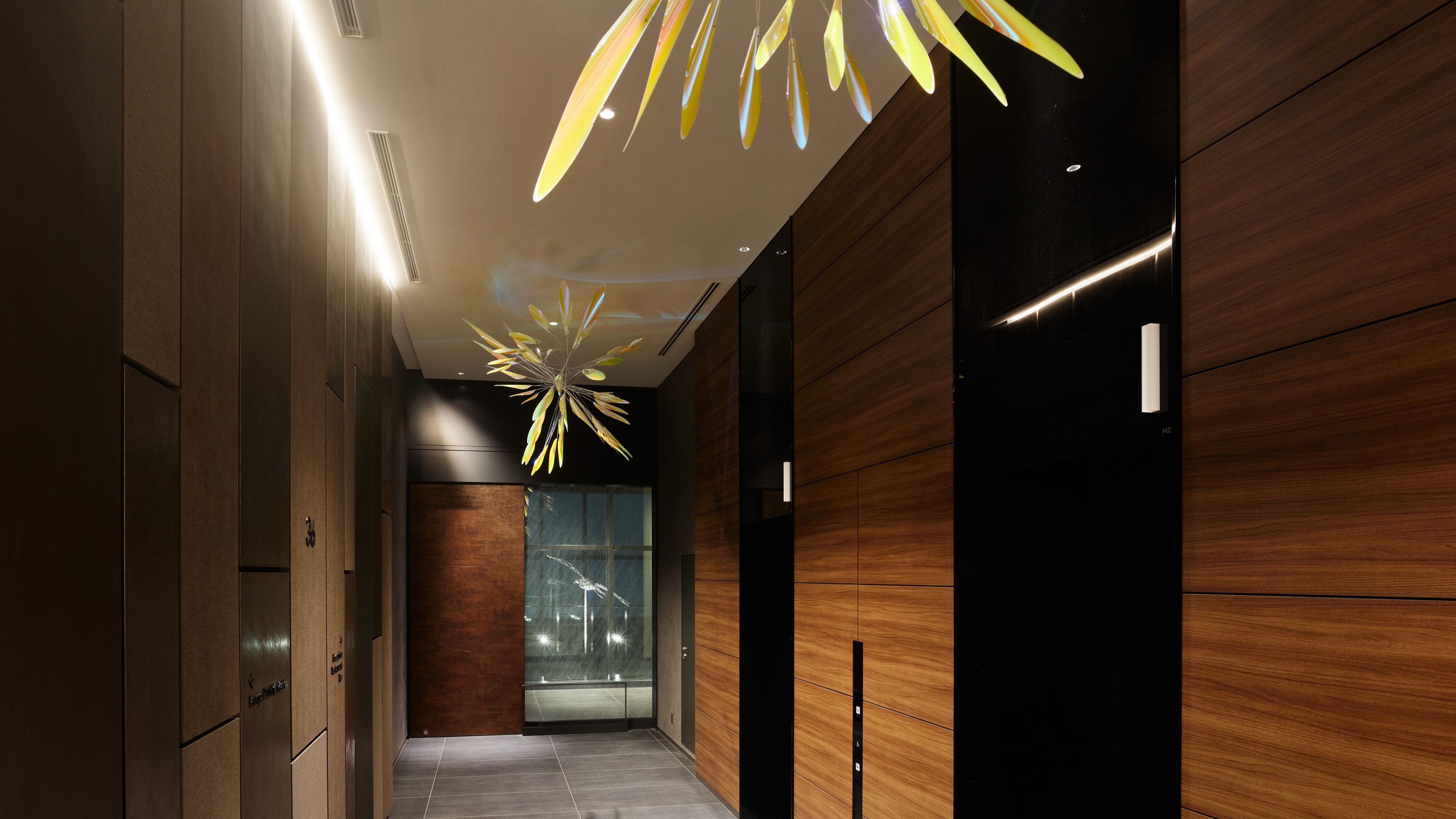 Elevator hall 36th floor