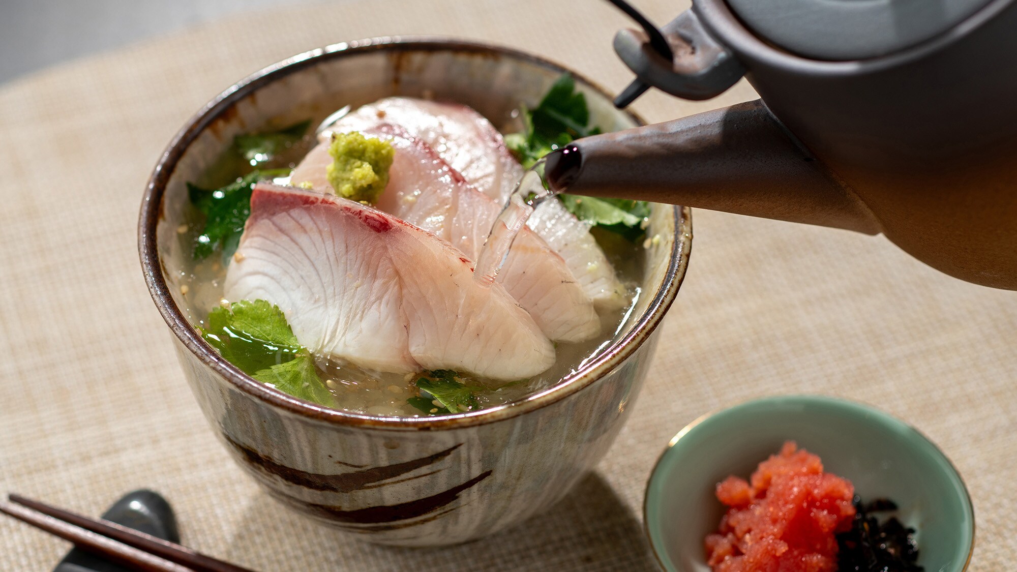 [Breakfast] Seafood broth rice porridge, easy to eat even on mornings when you don't have much appetite.