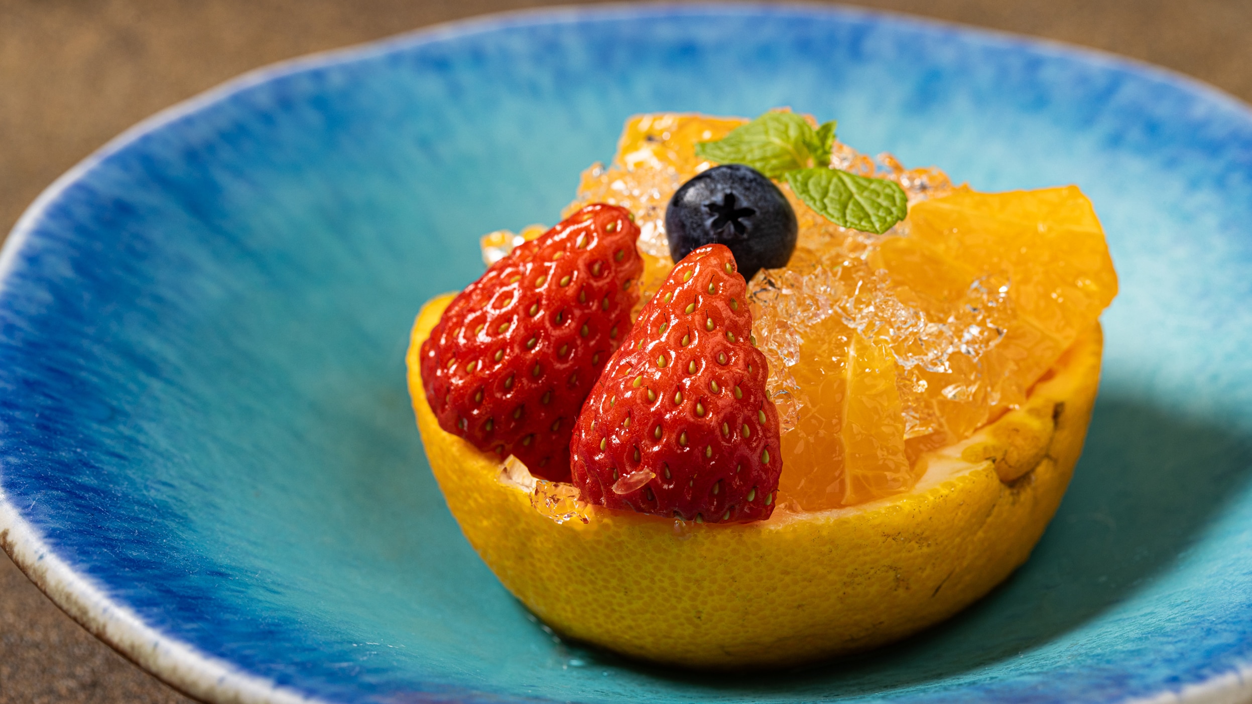 Dessert for February-March 2025: Izu Dekopon, Izu domestic Benihoppe