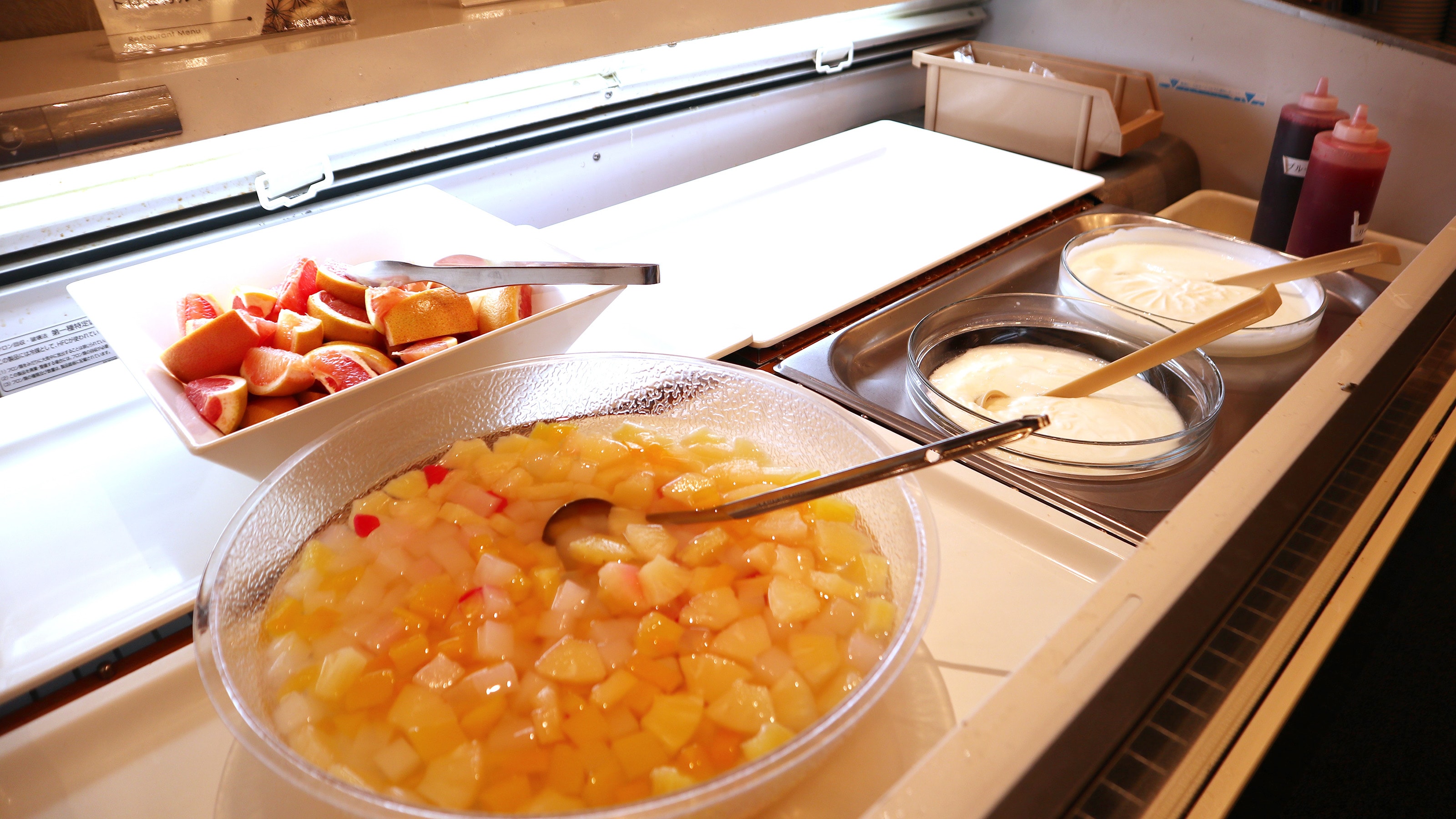 Breakfast buffet example