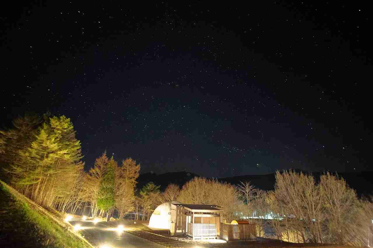 Facility and exterior (night view)