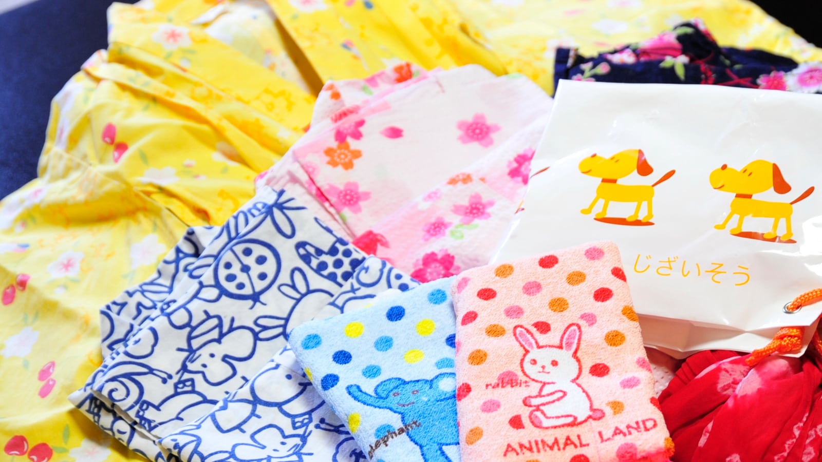 어린이용 어메니티도 충실합니다.