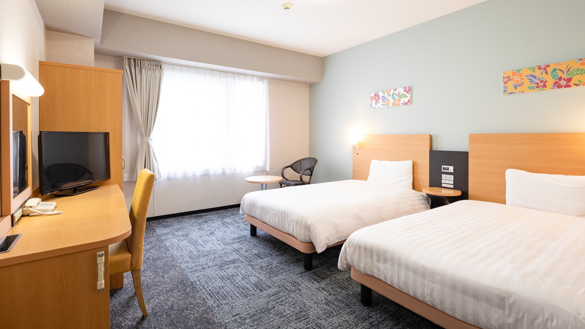 Renewal on May 30, 2012 [Twin Standard] Bed width 123cm ◆ Children under 12 can sleep in the same room for free