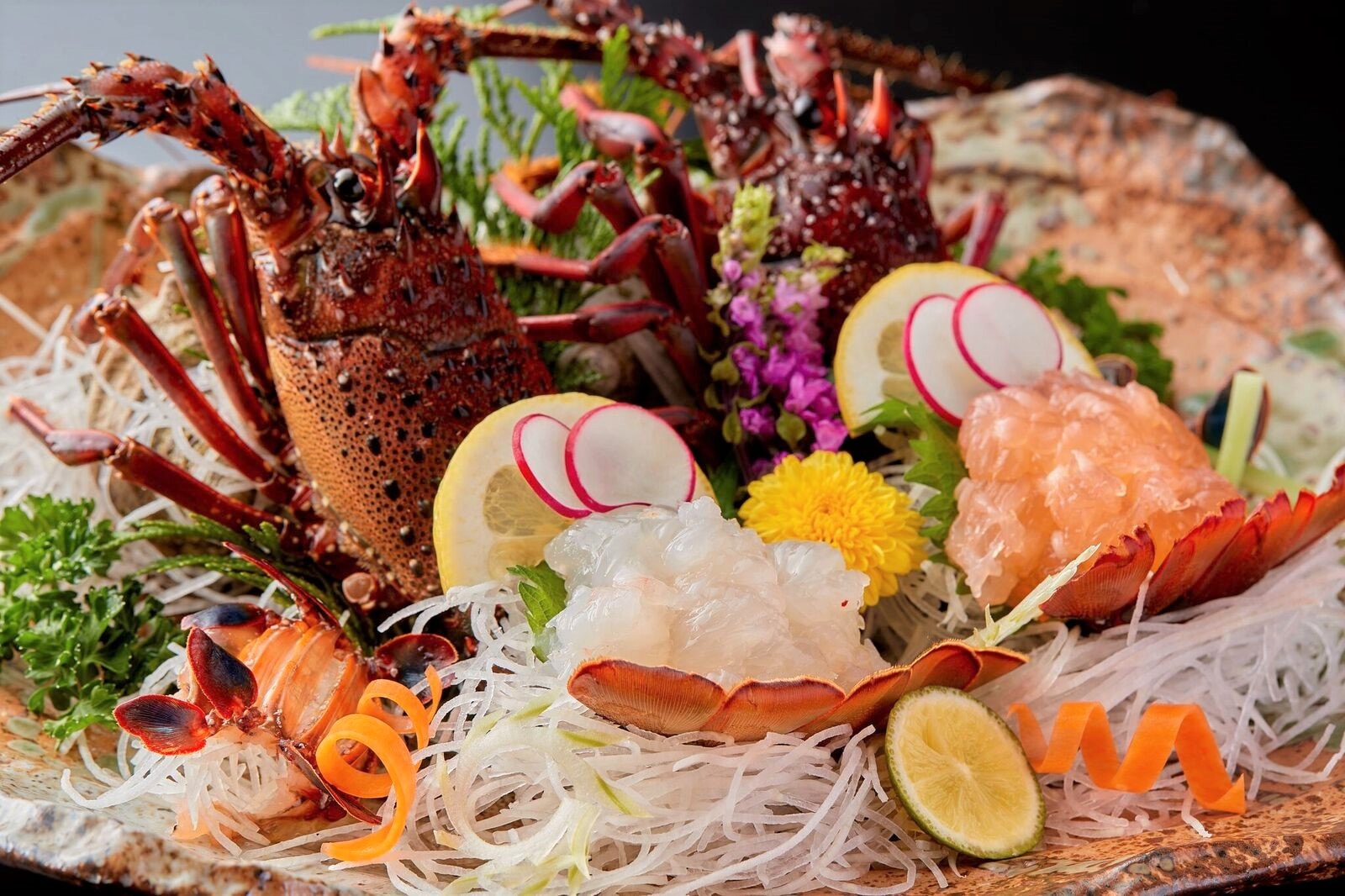 Lobster sashimi
