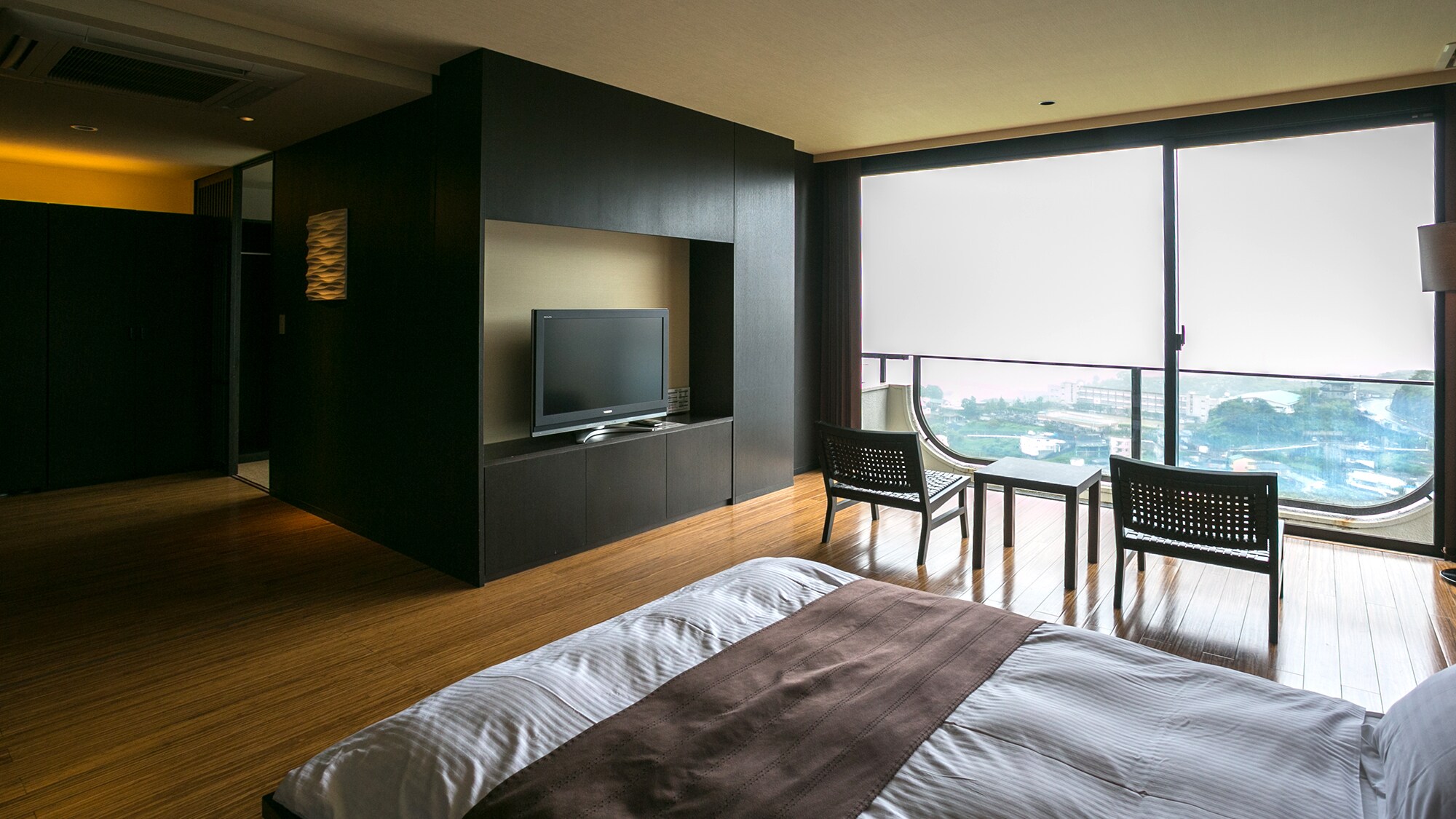 [Suite Premier] Ini adalah kamar terbatas satu kamar di mana Anda dapat menikmati pemandangan Nagasaki.