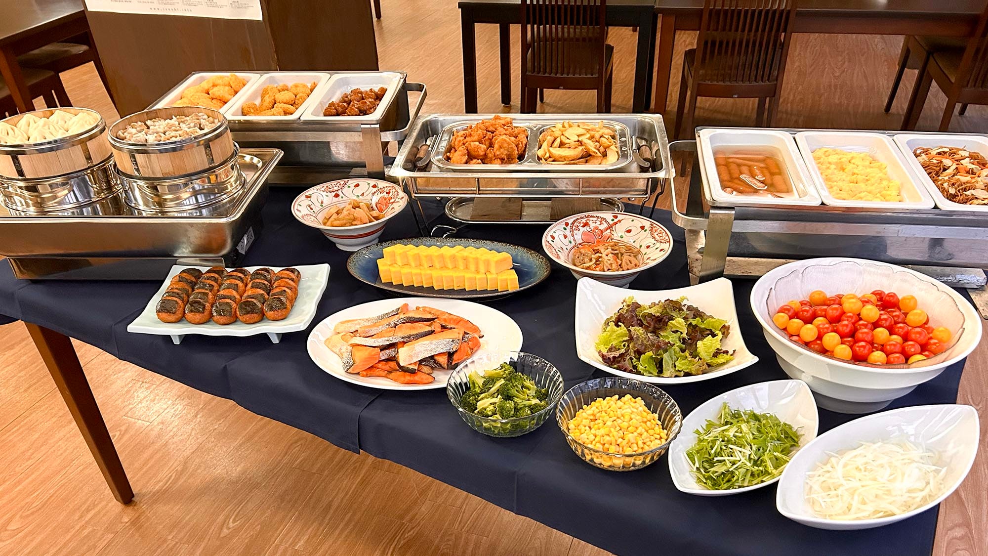 [Breakfast] Example of a buffet