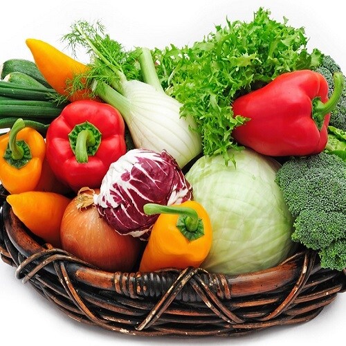 Salad vegetables (The photo is for illustration purposes only)