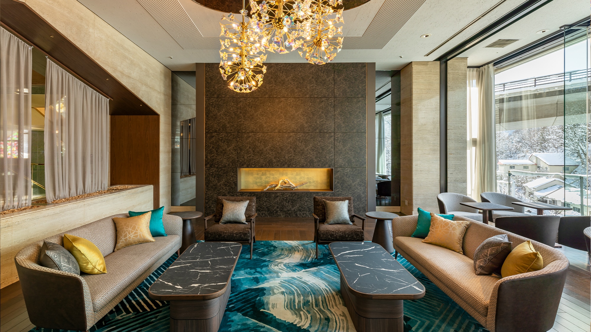 [Quầy lễ tân riêng] <Tầng sảnh> Quầy lễ tân dành riêng cho khách lưu trú tại Executive Suite Suirei