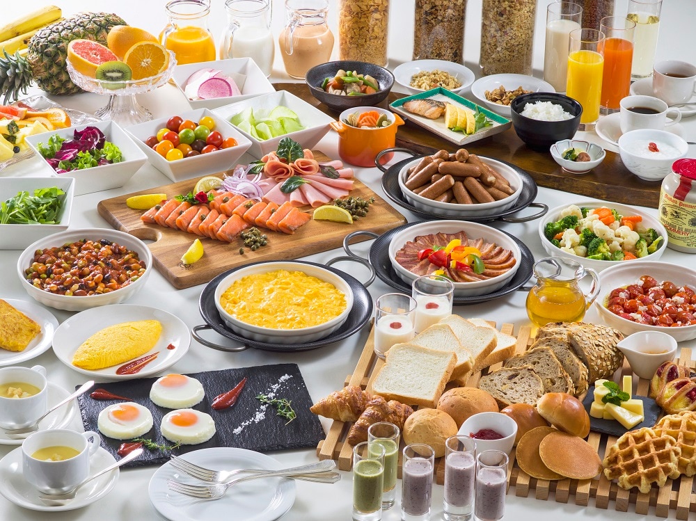 Restaurant "Azeria" Breakfast Buffet
