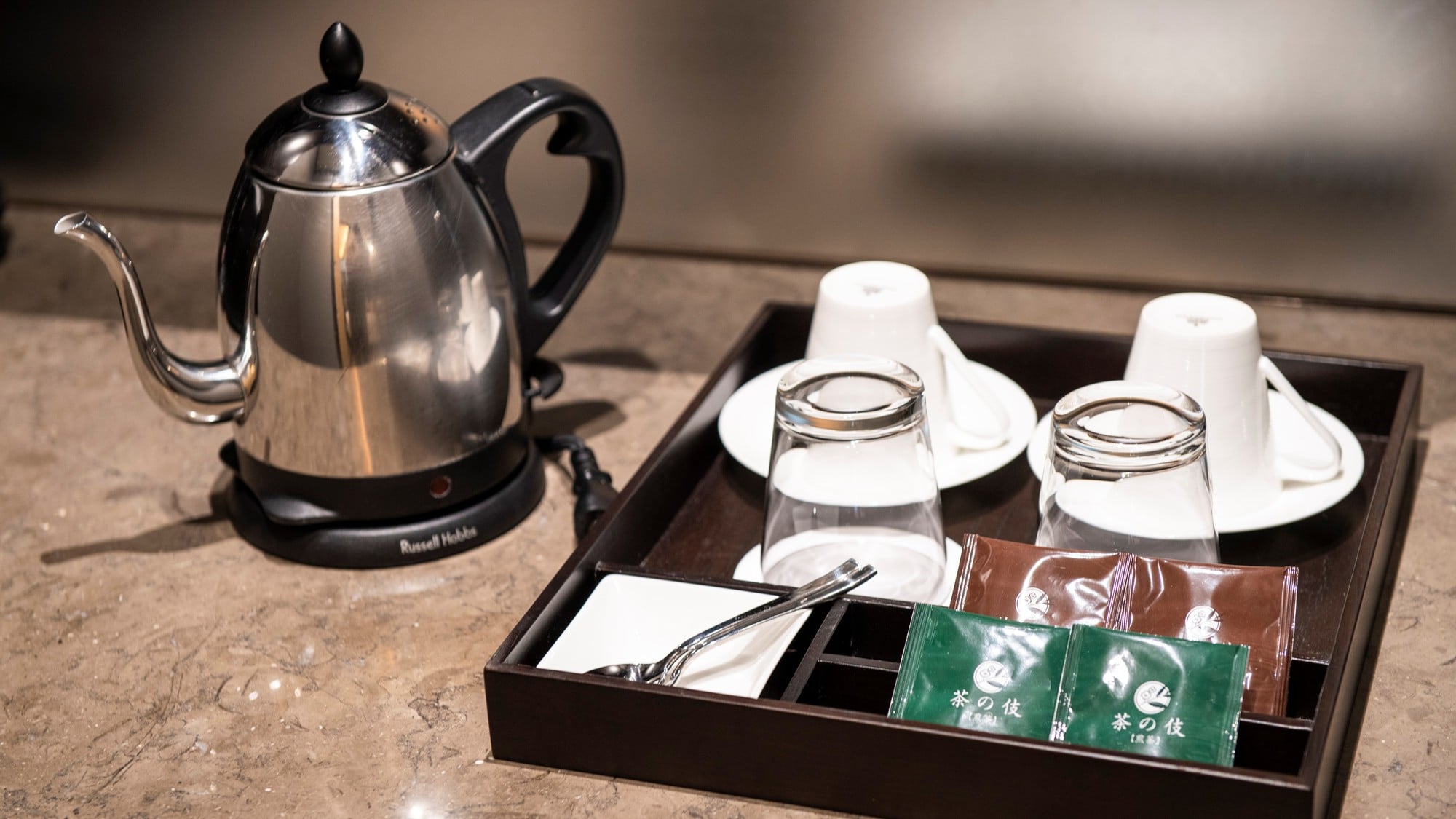 All rooms are equipped with tea set, mineral water and electric kettle.