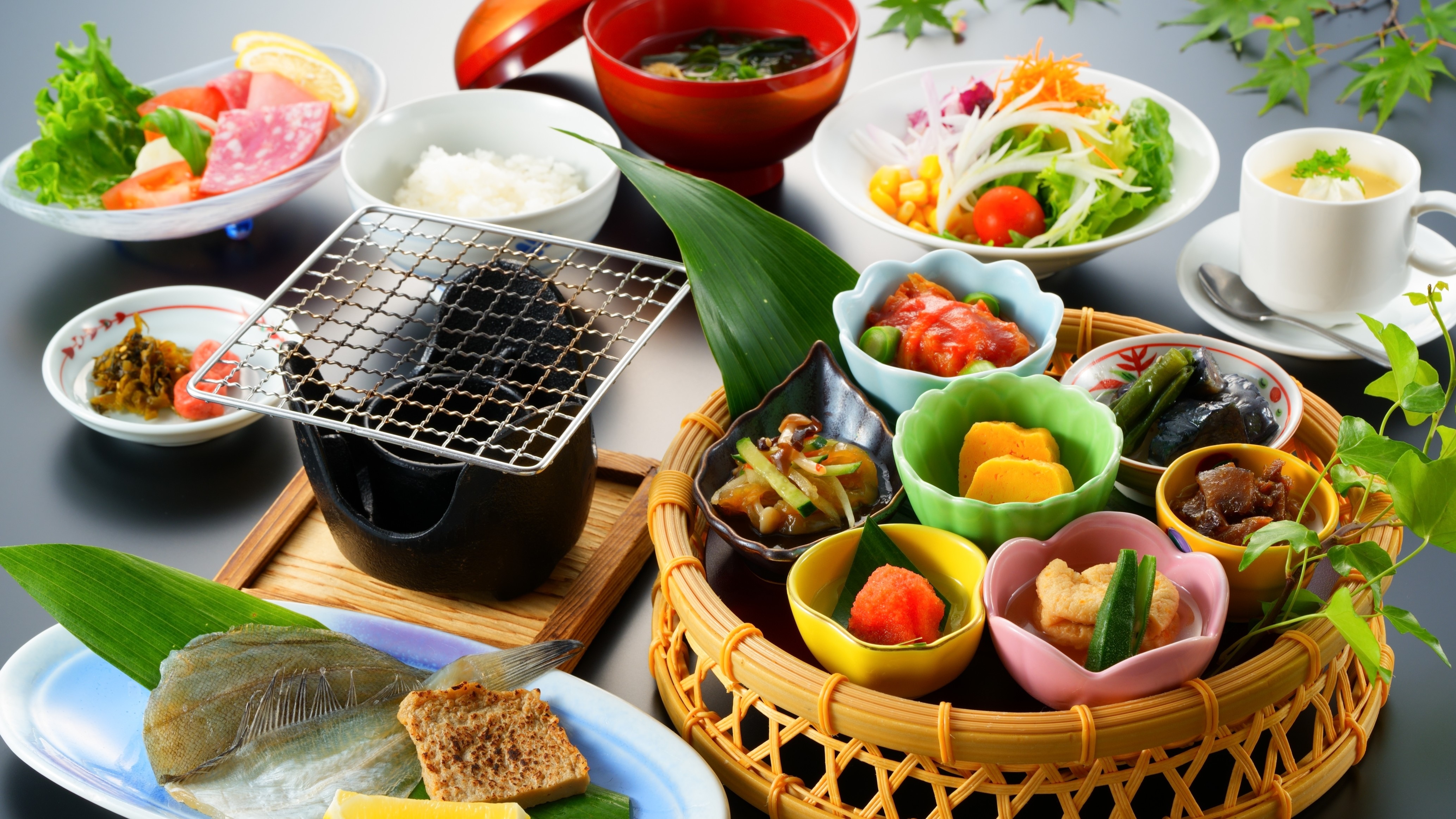 [Breakfast] A Japanese breakfast that is gentle on the body after waking up. We prepare it with care to give you energy for the day.