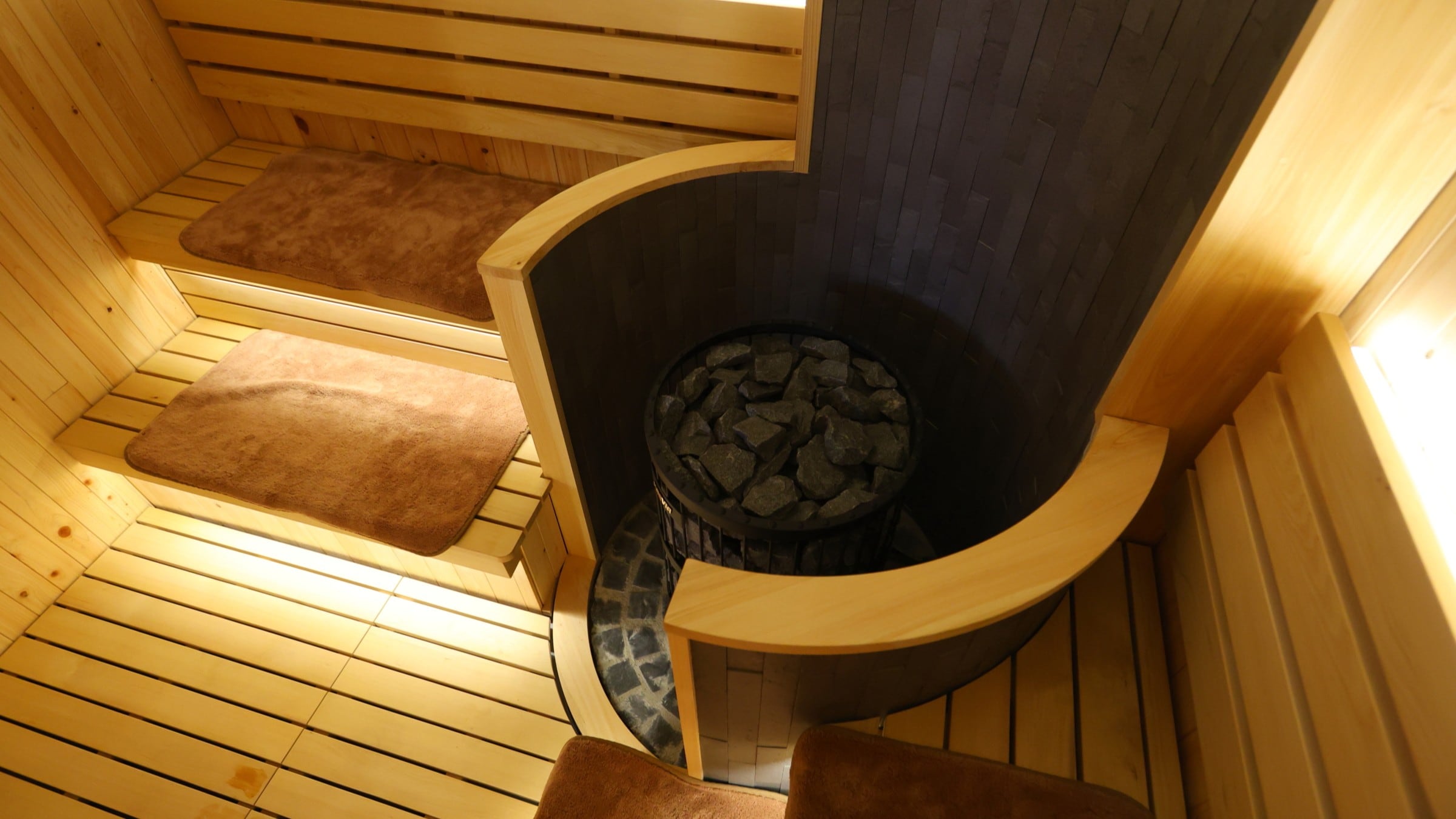 Women's large public bath, high-temperature sauna