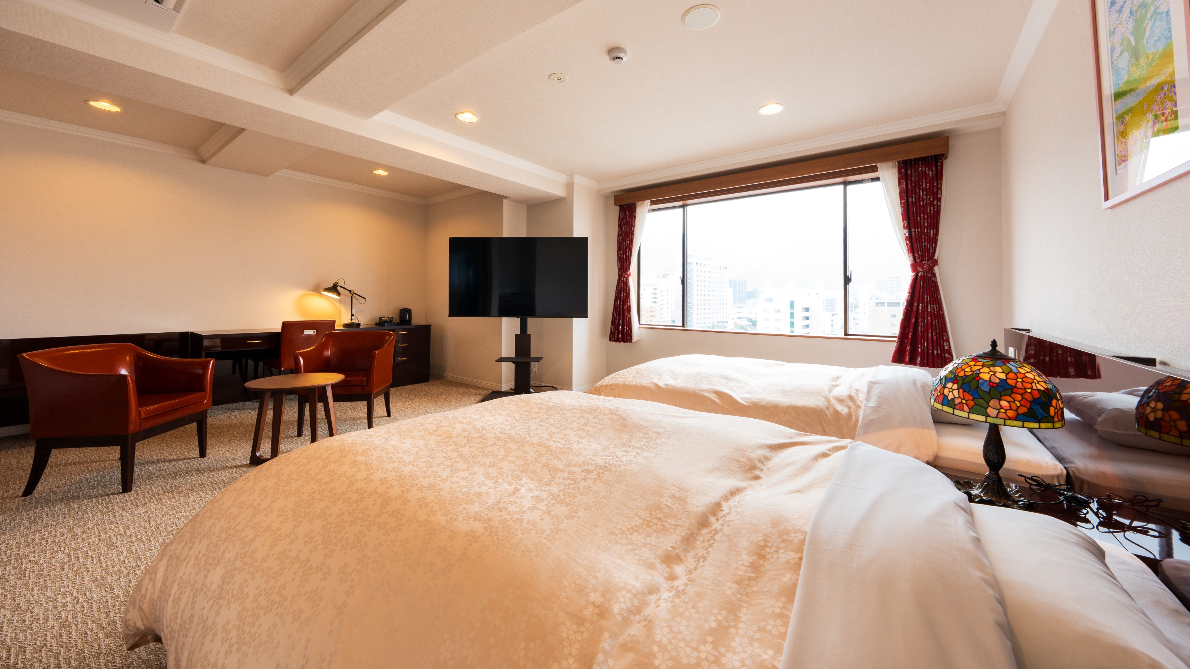 Deluxe Twin (46m²/2 semi-double beds 120cm)
