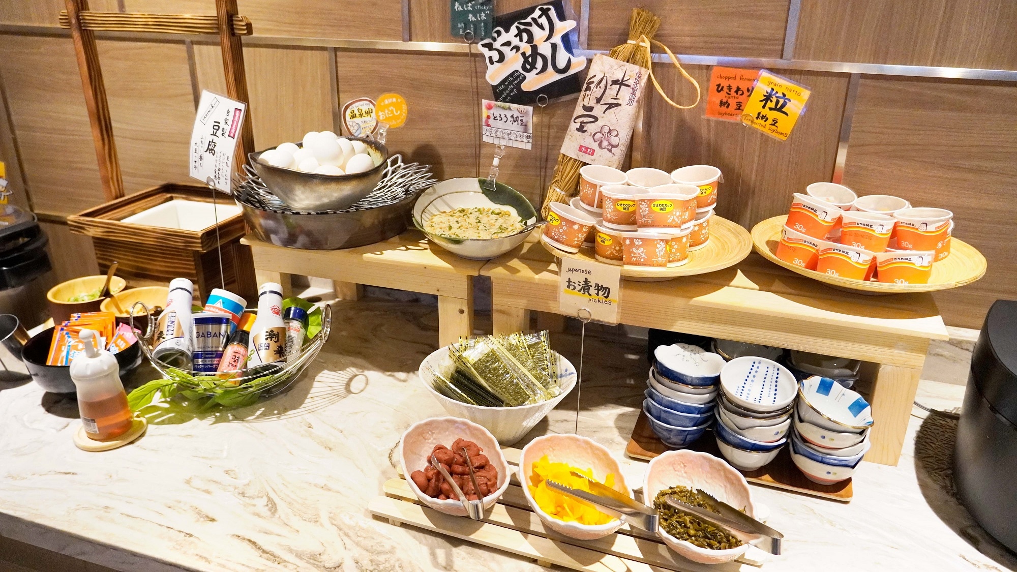 A menu focused on locally produced ingredients