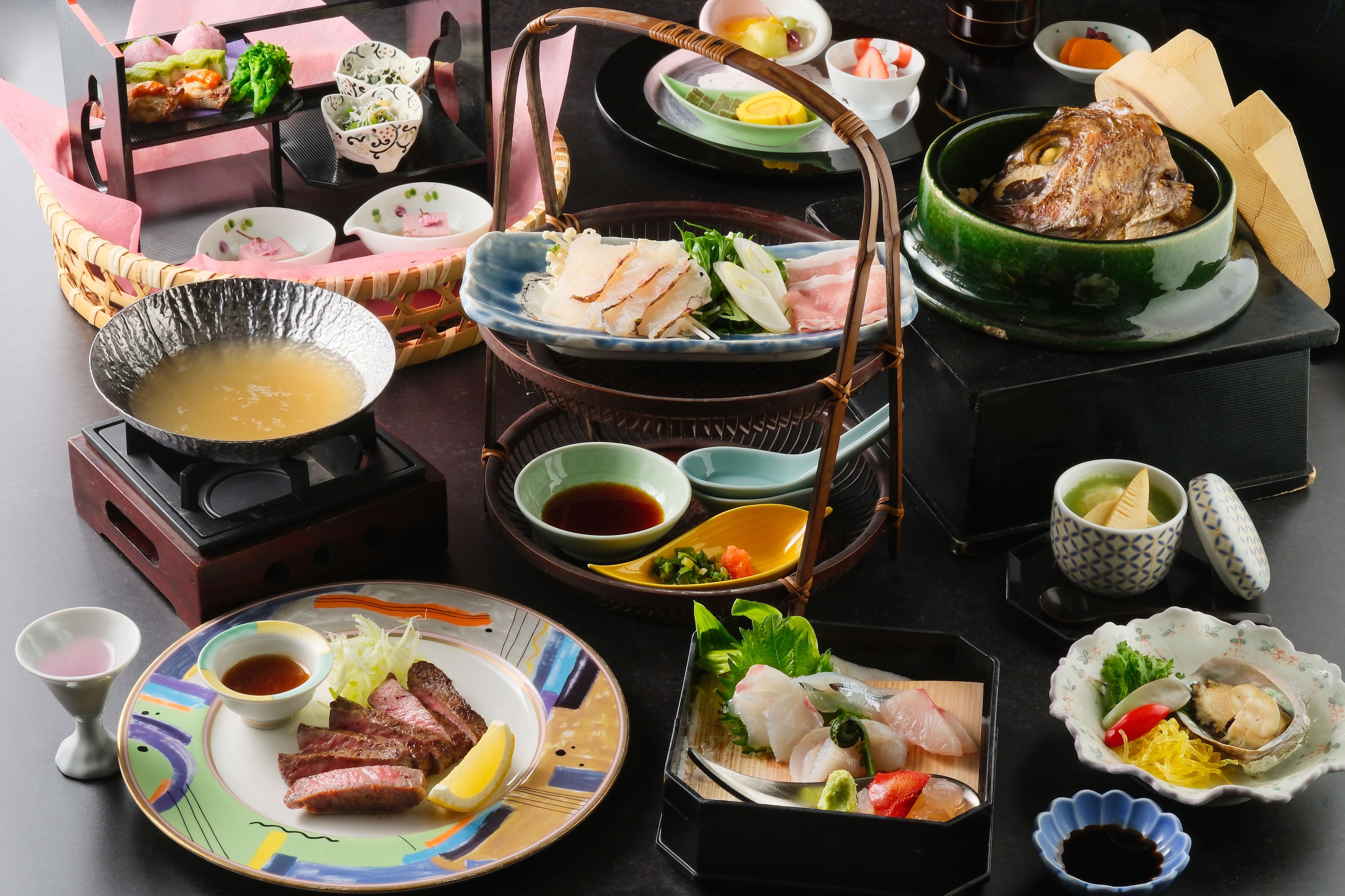 <Special Kaiseki Course>