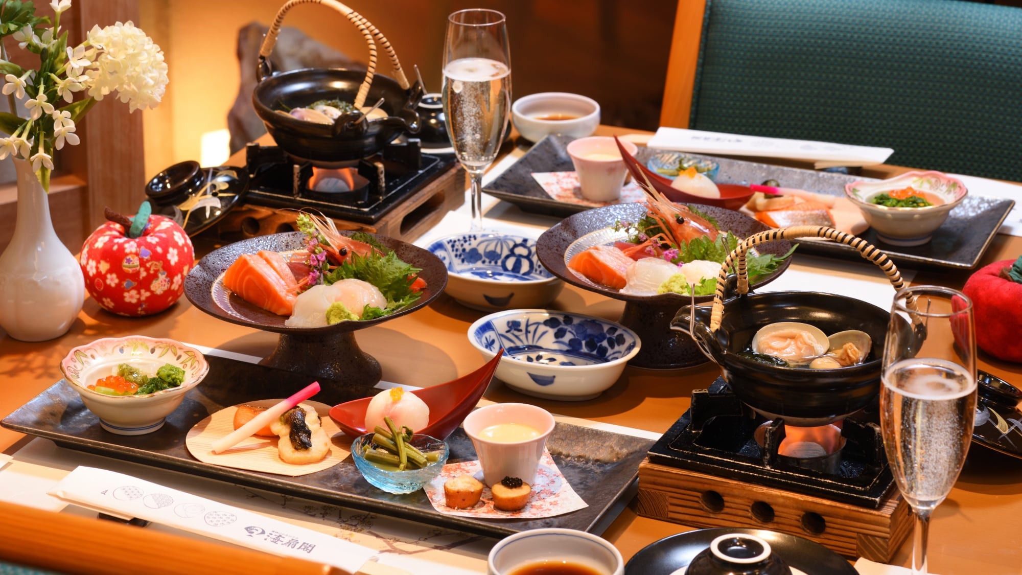 Dining An example of "Kaitsuji" cuisine